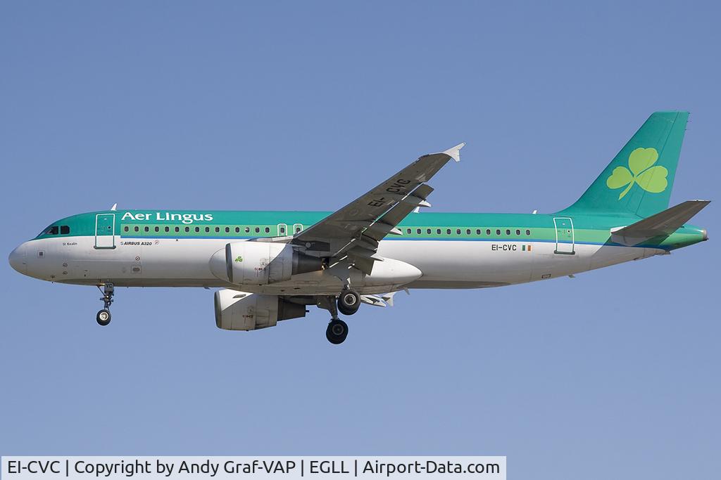 EI-CVC, 2001 Airbus A320-214 C/N 1443, Aer Lingus A320