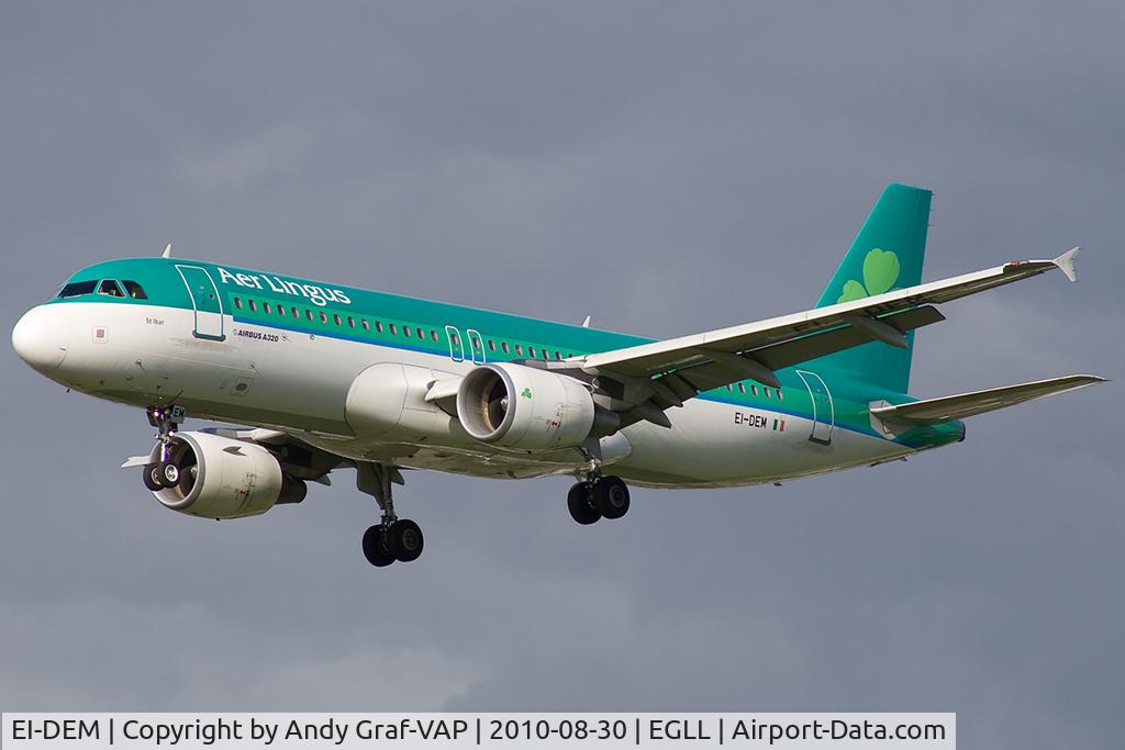 EI-DEM, 2005 Airbus A320-214 C/N 2411, Aer Lingus A320