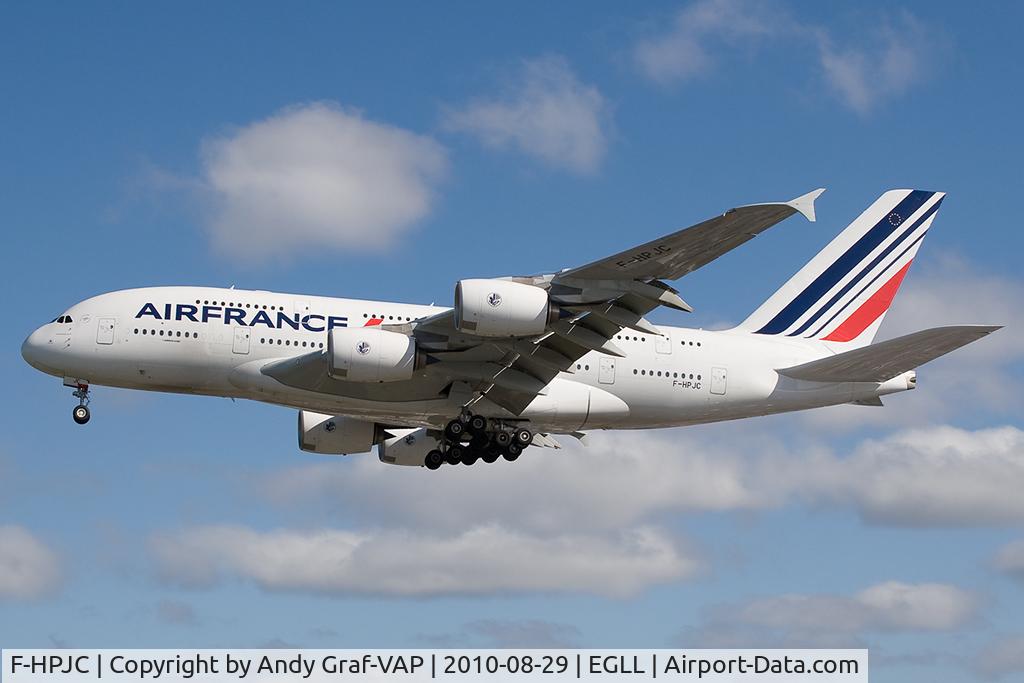F-HPJC, 2009 Airbus A380-861 C/N 043, Air France A380-800