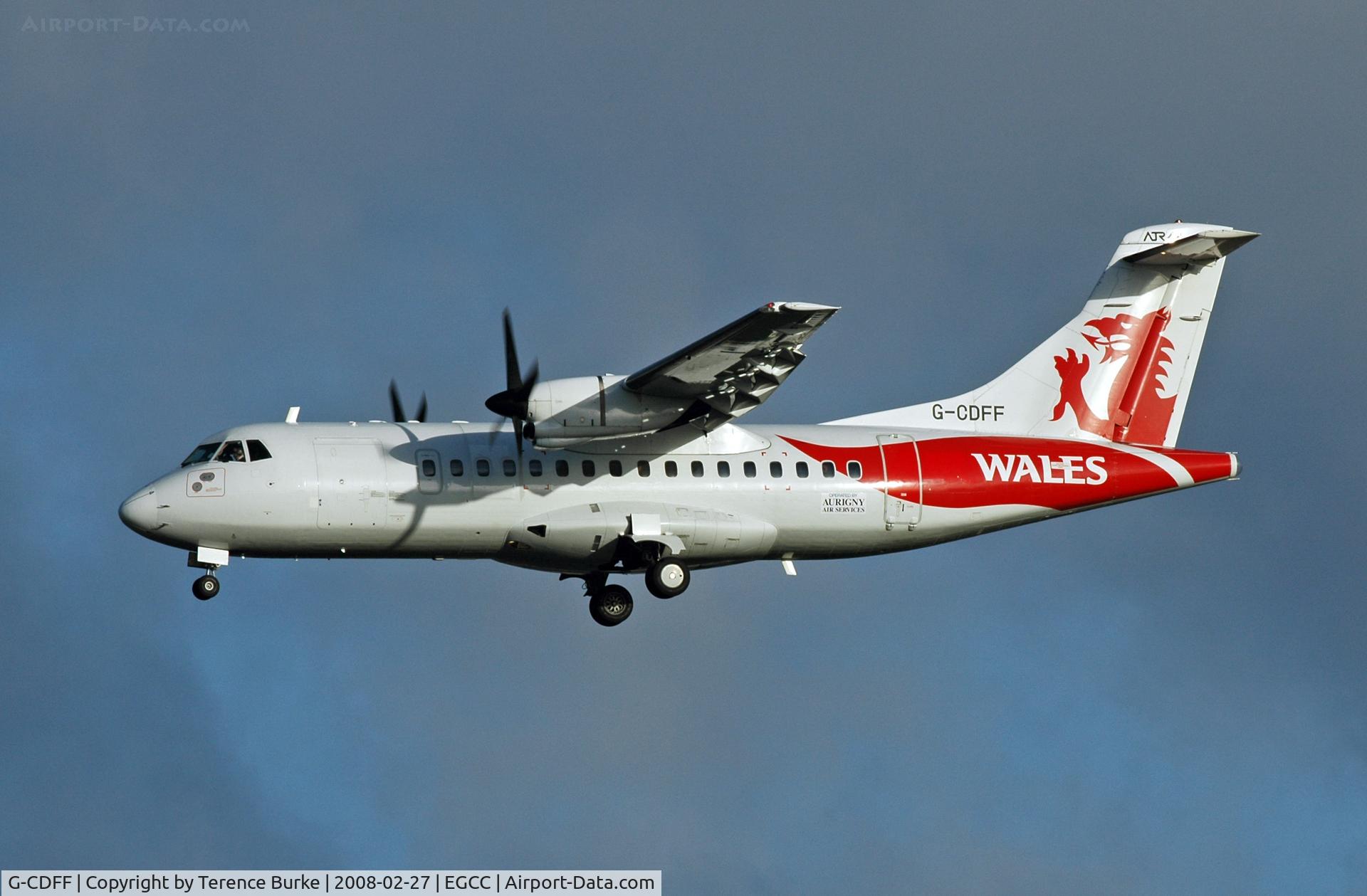 G-CDFF, 1992 ATR 42-320 C/N 331, Manchester