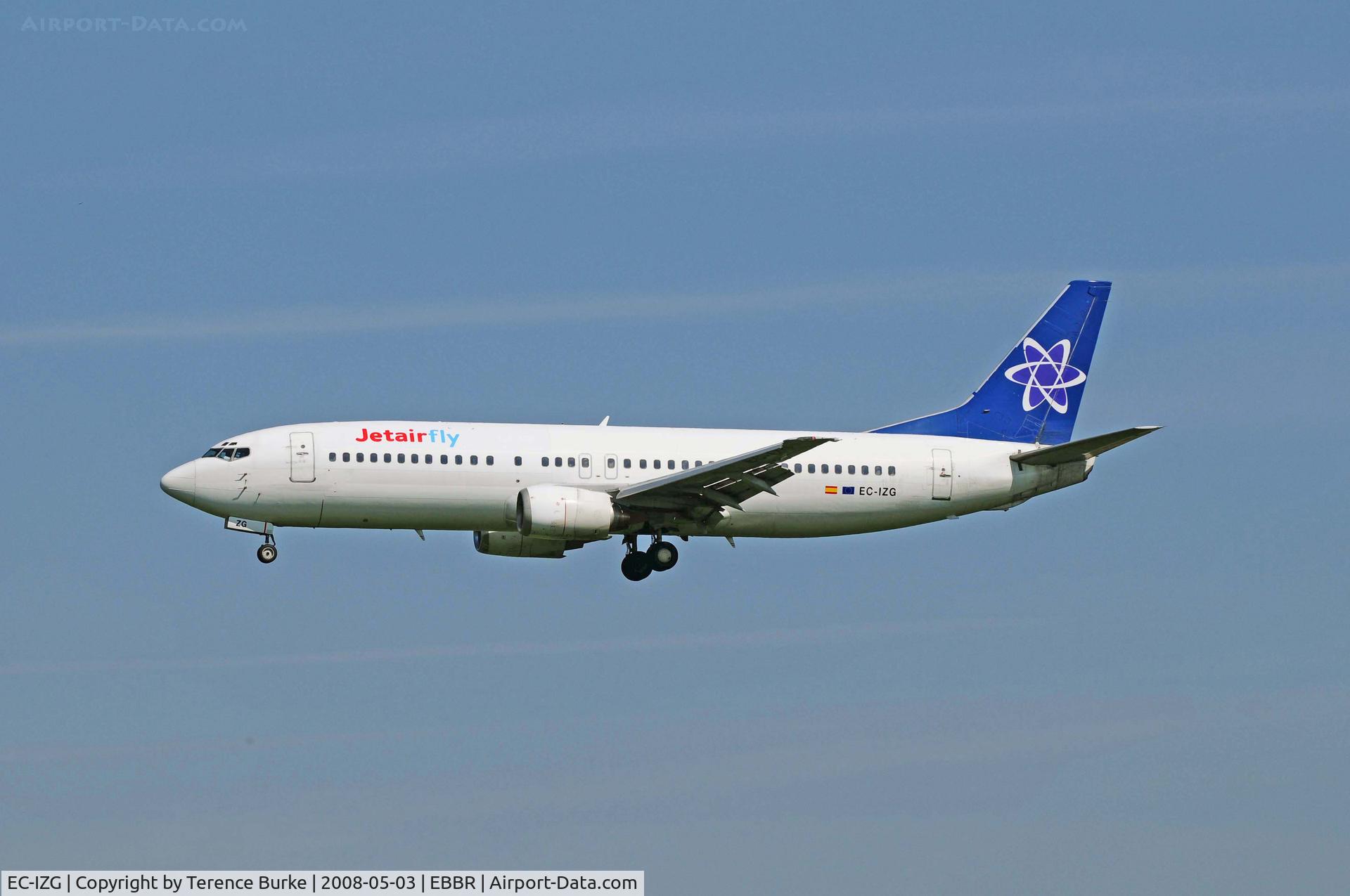 EC-IZG, 1994 Boeing 737-46J C/N 27213, Brussels