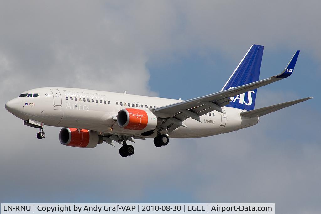 LN-RNU, 2009 Boeing 737-783 C/N 34548, Scandinavian Airlines 737-700