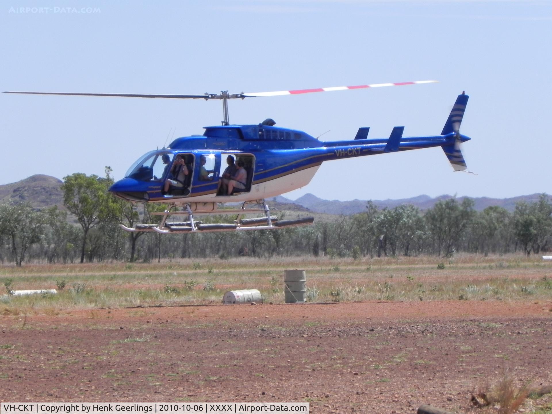 VH-CKT, 1983 Bell 206L-3 LongRanger III C/N 51074, Slingair Heliworks, Bellburn Airstrip , Bungle Bungle's , Kimberley's , WA