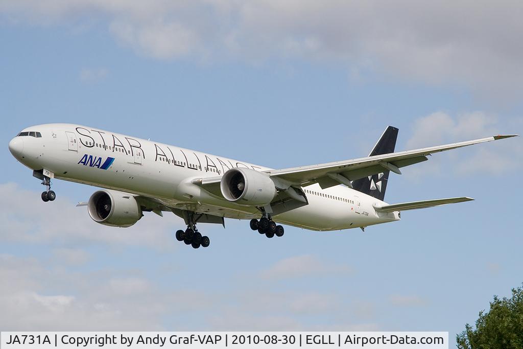 JA731A, 2004 Boeing 777-381/ER C/N 28281, ANA 777-300
