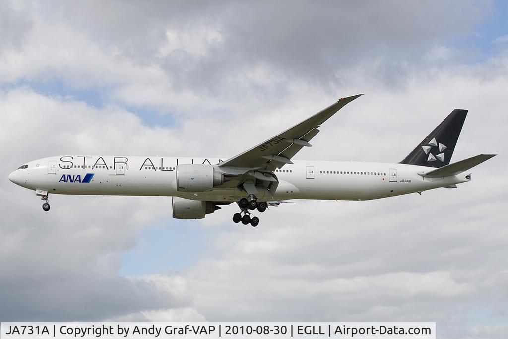 JA731A, 2004 Boeing 777-381/ER C/N 28281, ANA 777-300