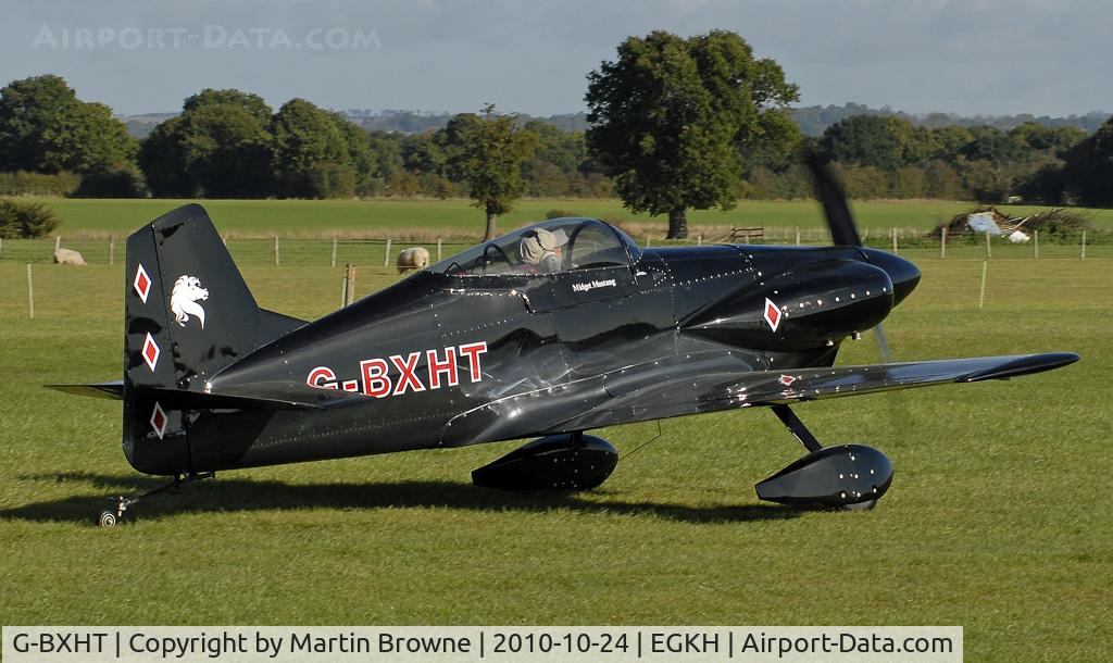 G-BXHT, 2005 Mustang Aeronautics Midget Mustang MM-1 C/N PFA 168-13077, SHOT AT HEADCORN