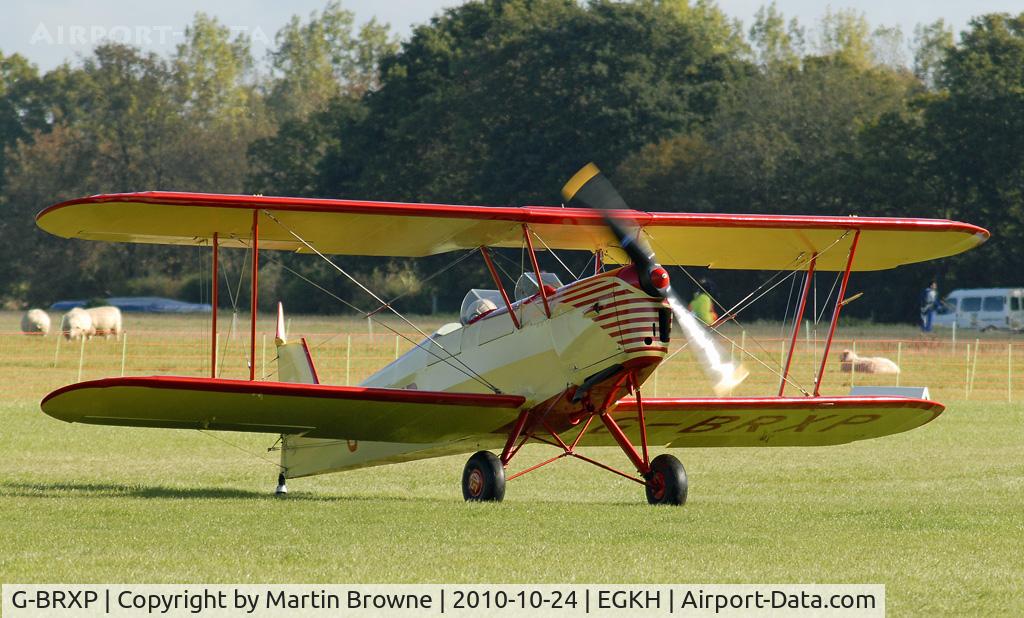 G-BRXP, 1948 Stampe-Vertongen SV-4C C/N 678, SHOT AT HEADCORN