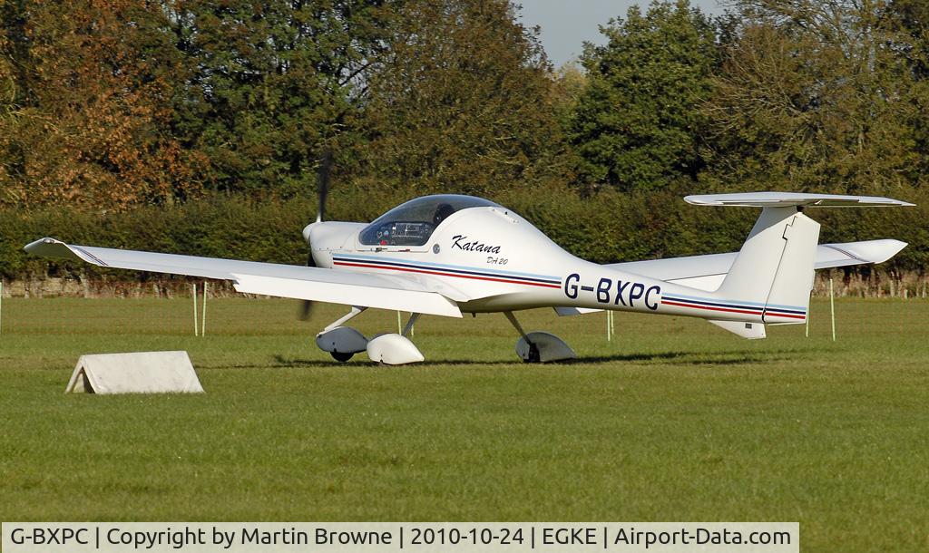 G-BXPC, 1997 Diamond DA-20A-1 Katana C/N 10258, SHOT AT HEADCORN