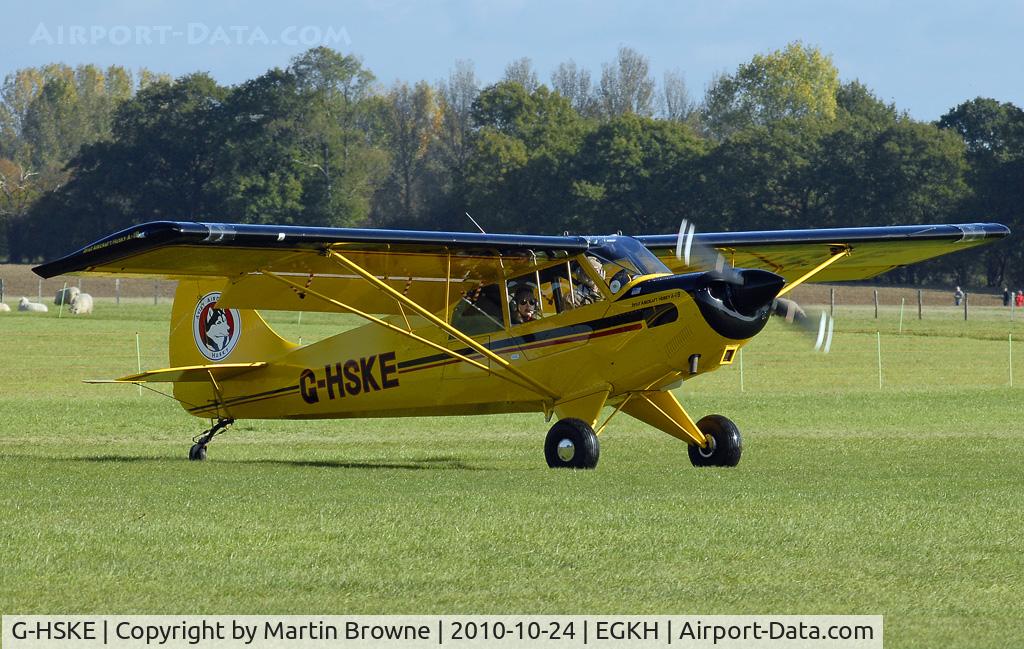 G-HSKE, 2007 Aviat A-1B Husky C/N 2437, SHOT AT HEADCORN