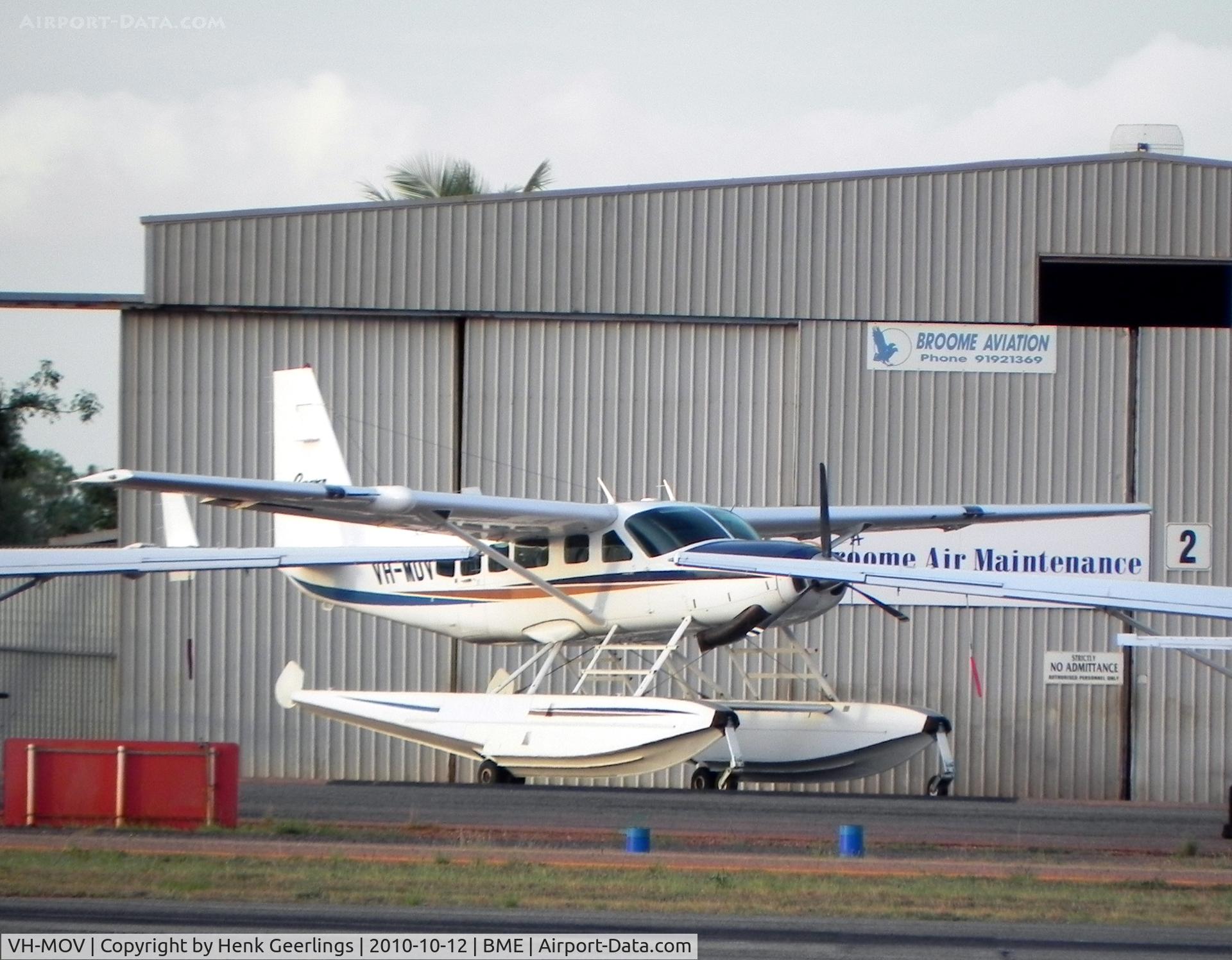 VH-MOV, 2003 Cessna 208 Caravan 1 C/N 20800369, Broome General Aviation