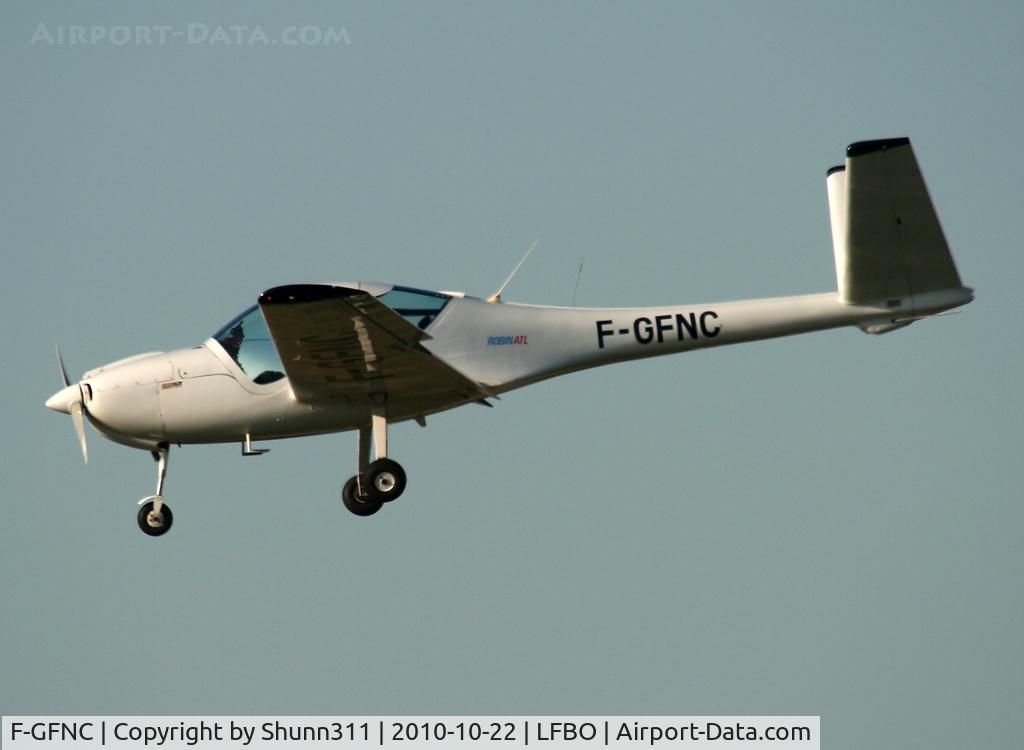 F-GFNC, Robin ATL L C/N 03, Landing rwy 14L