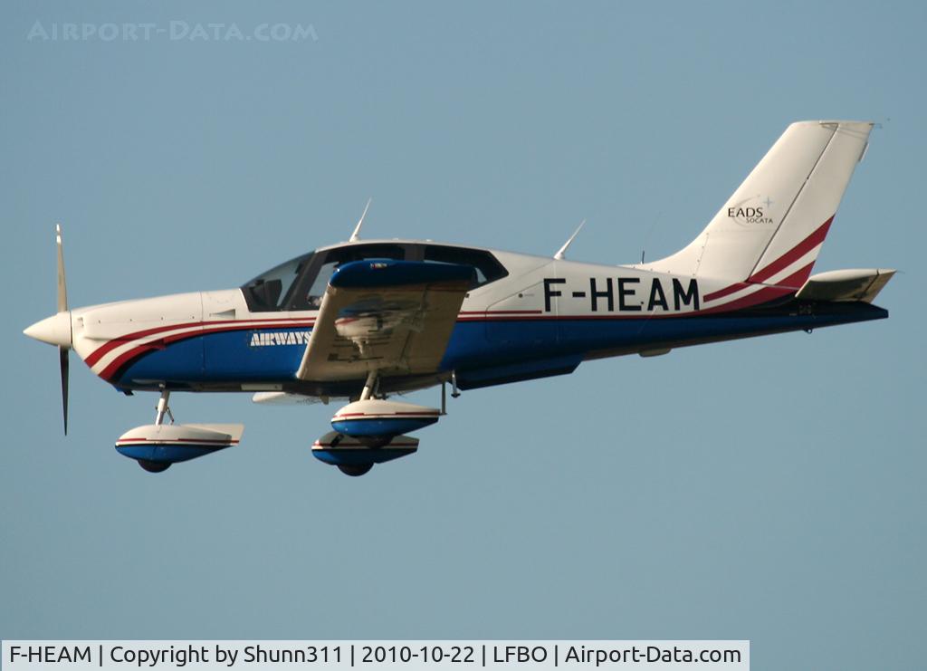 F-HEAM, Socata TB-9 Tampico C/N 2164, Landing rwy 14L