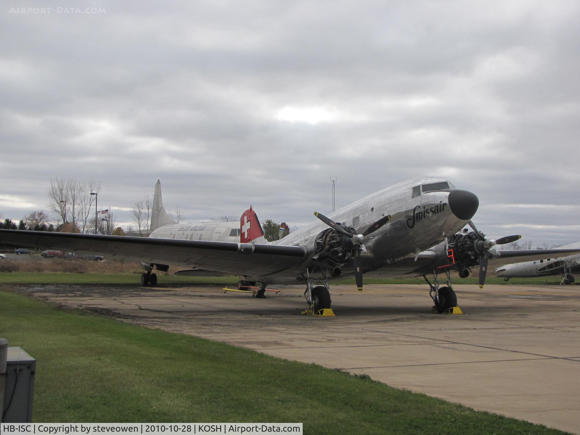 HB-ISC, 1943 Douglas DC-3C-S1C3G (C-47A) C/N 9995, Taken at Basler Turbo Conversions Oshkosh WI USA