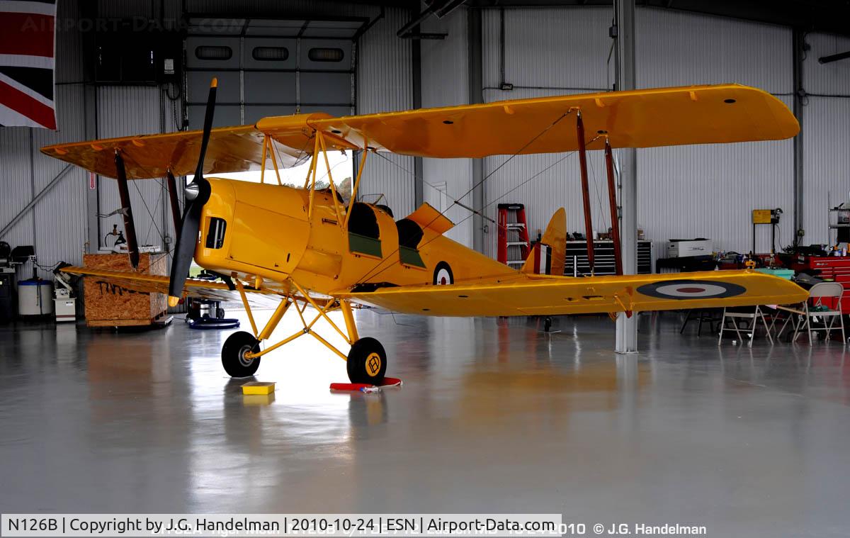 N126B, 1942 De Havilland DH-82A Tiger Moth II C/N 85642, old trainer