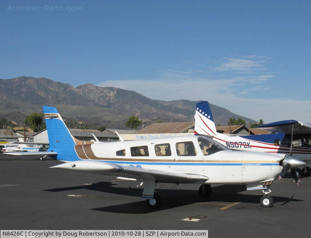N8426C, 1976 Piper PA-32R-300 Cherokee Lance C/N 32R-7680114, 1976 Piper PA-32R-300 LANCE, upgrade to turbo Lycoming TIO-540-S1AD 300 Hp