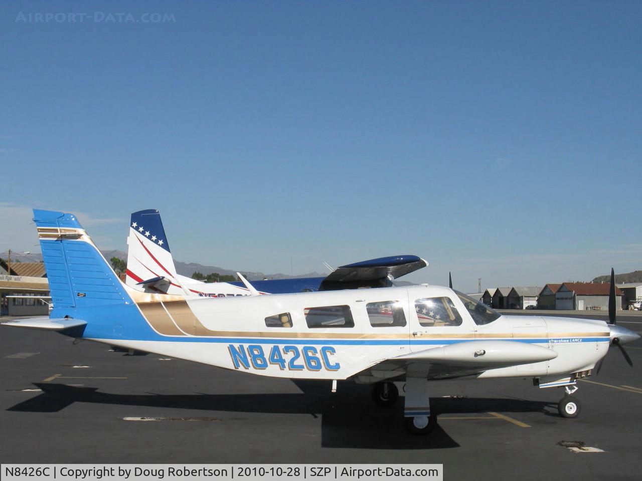 N8426C, 1976 Piper PA-32R-300 Cherokee Lance C/N 32R-7680114, 1976 Piper PA-32R-300 LANCE upgrade to turbo Lycoming TIO-540-S1AD 300 hp