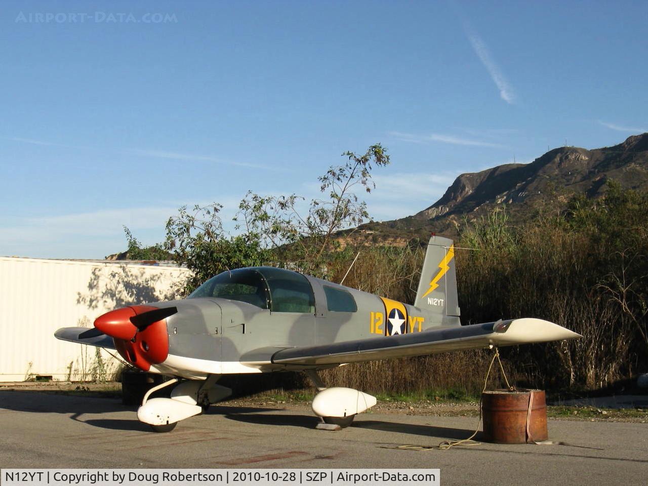 N12YT, 1972 American Aviation AA-1A Trainer C/N AA1A-0376, 1972 American Aviation AA-1A TR2, Lycoming O-235 108 hp