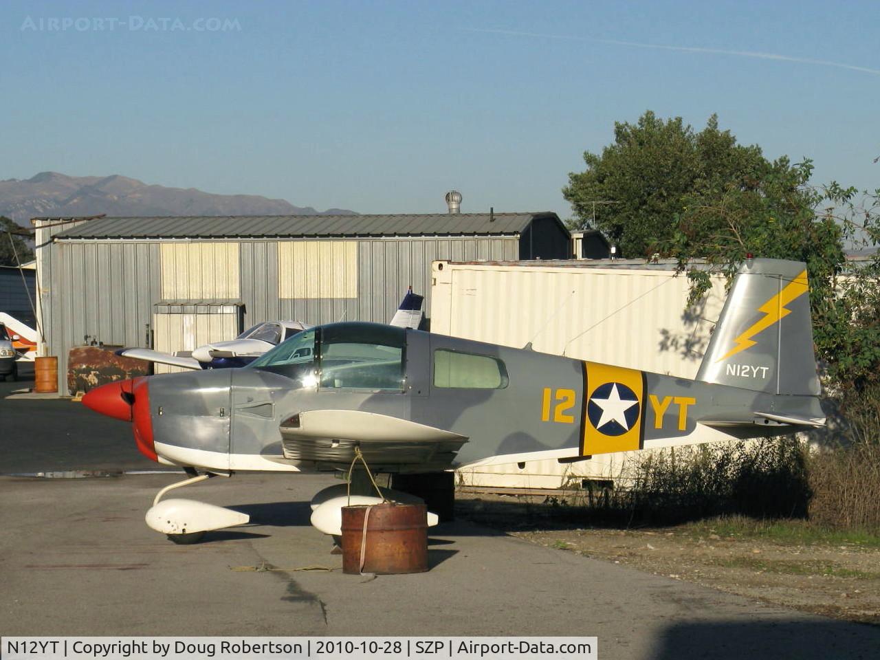 N12YT, 1972 American Aviation AA-1A Trainer C/N AA1A-0376, 1972 American Aviation AA-1A TR2, Lycoming O-235 108 Hp