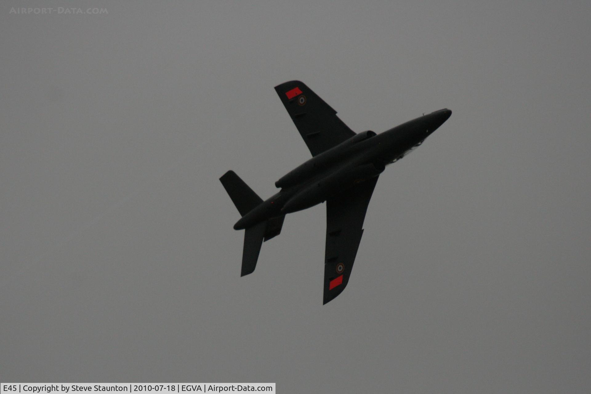E45, Dassault-Dornier Alpha Jet E C/N E45, Taken at the Royal International Air Tattoo 2010