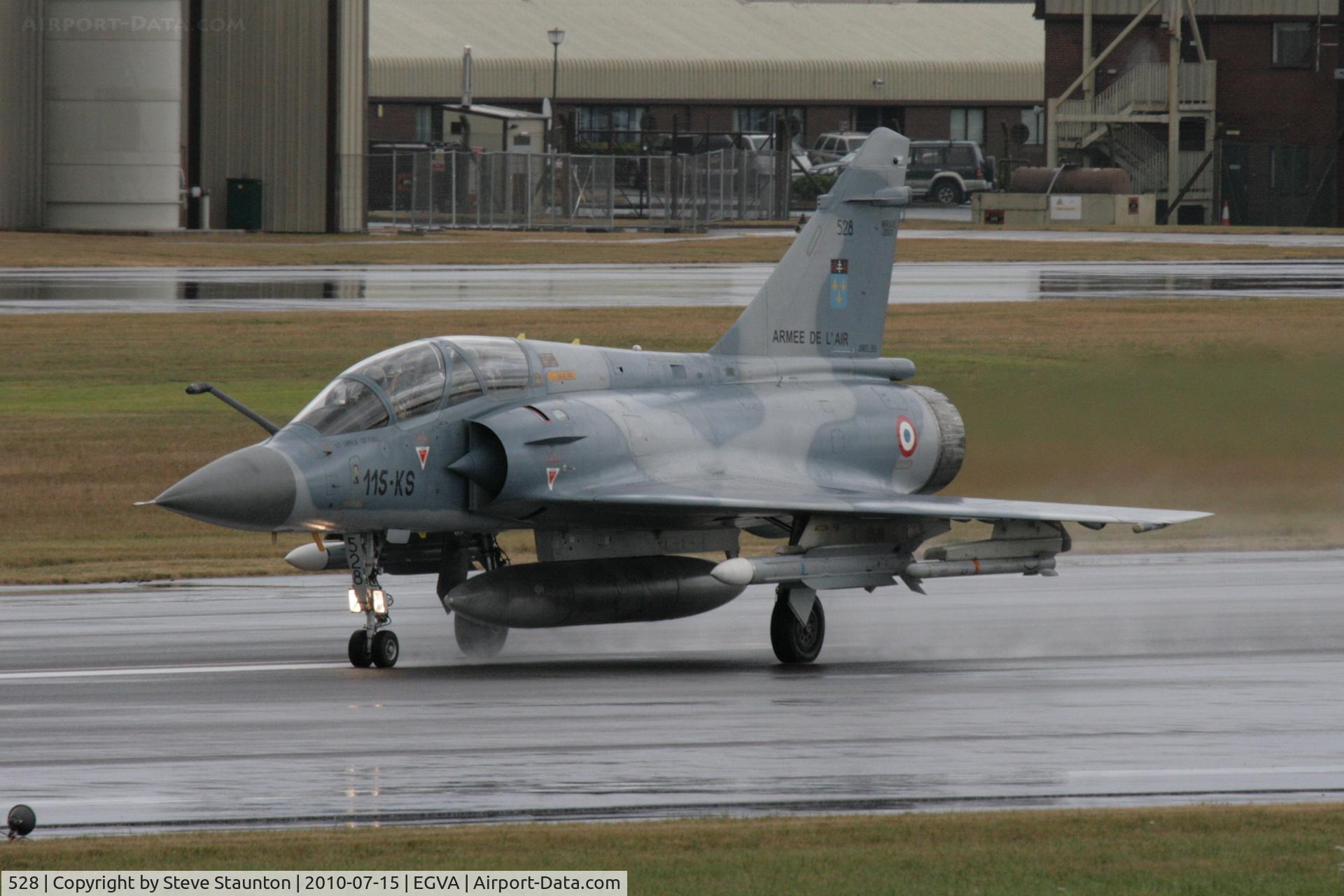 528, Dassault Mirage 2000B C/N 416, Taken at the Royal International Air Tattoo 2010