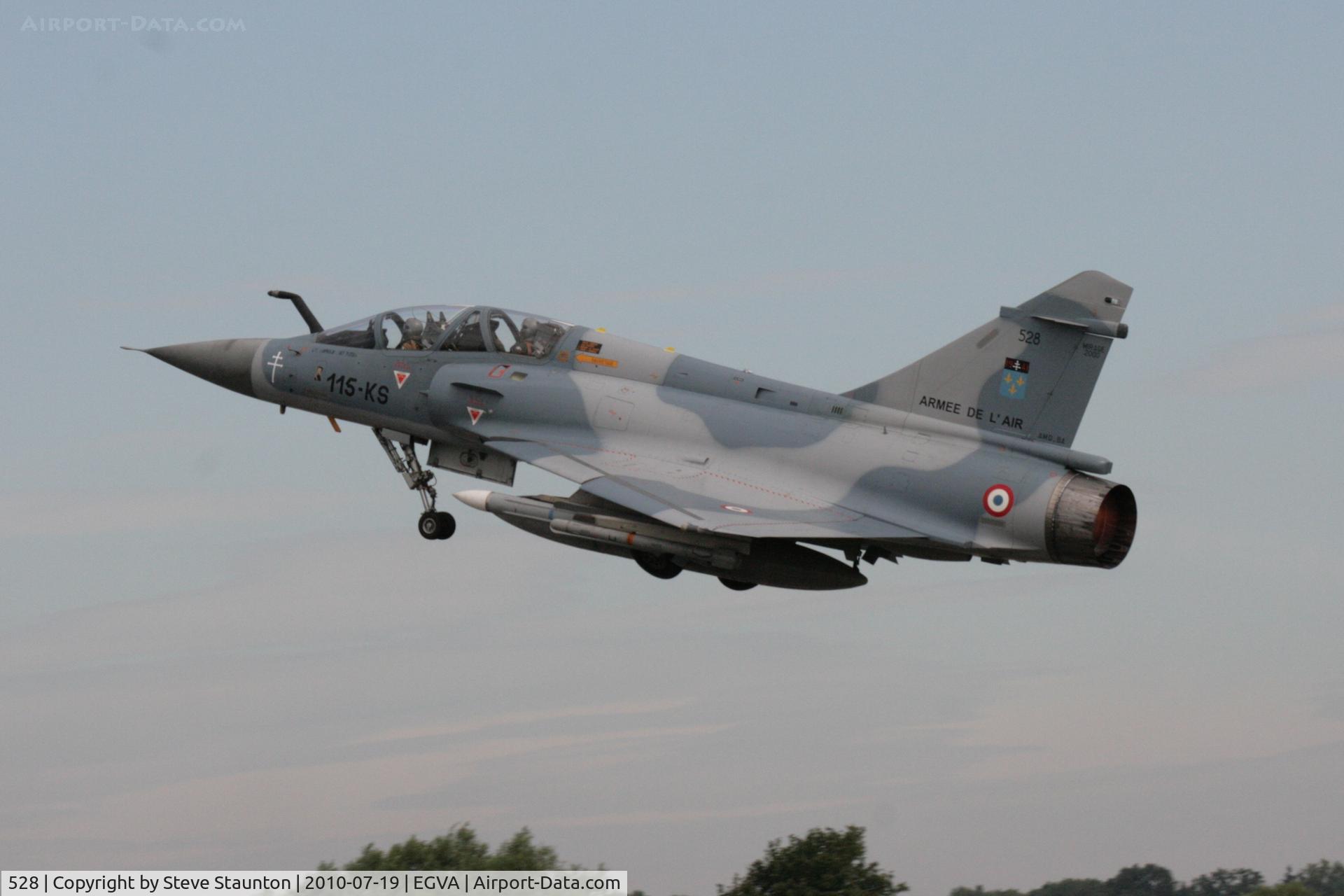 528, Dassault Mirage 2000B C/N 416, Taken at the Royal International Air Tattoo 2010