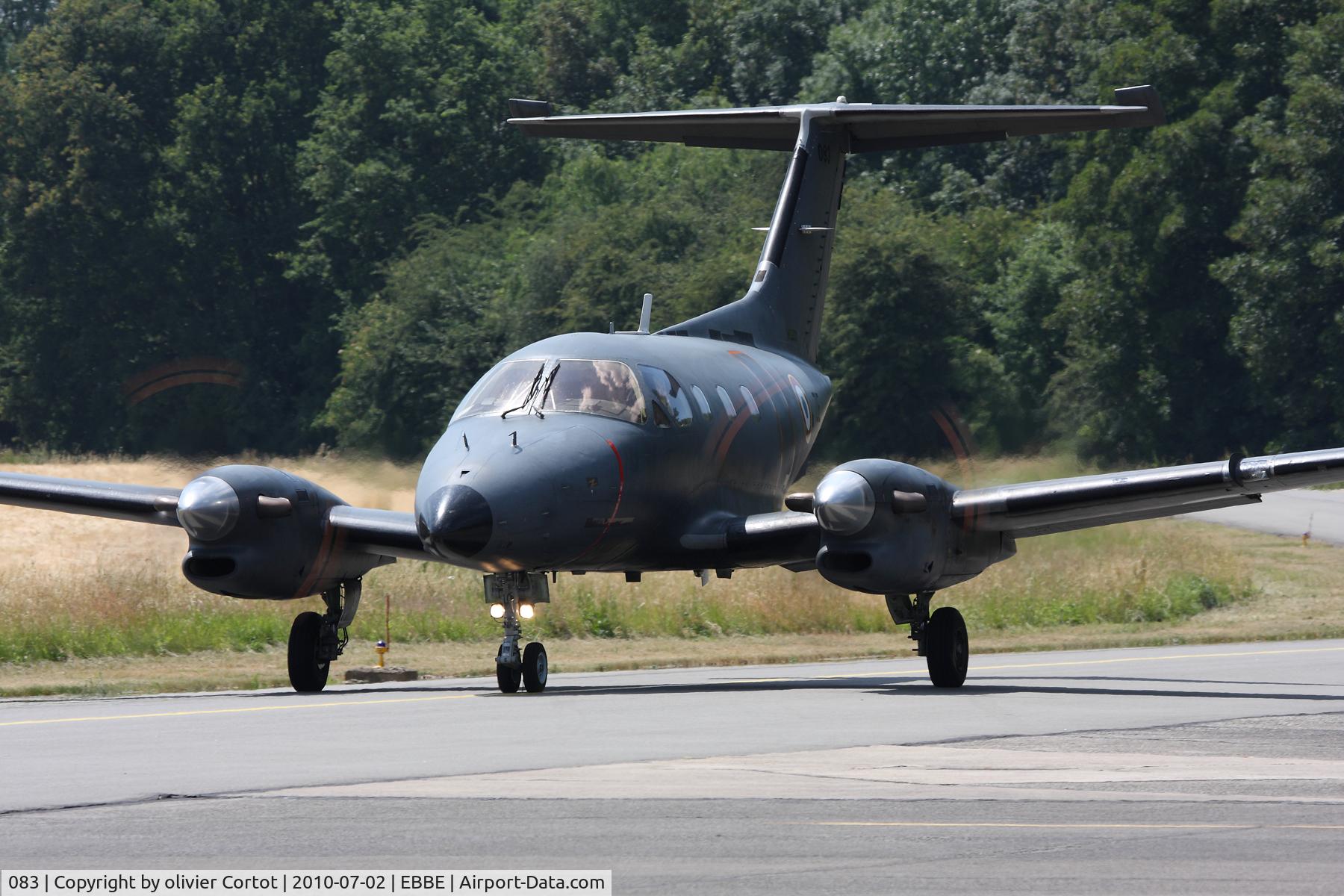 083, 1983 Embraer EMB-121AA Xingu C/N 121083, beauvechain airshow