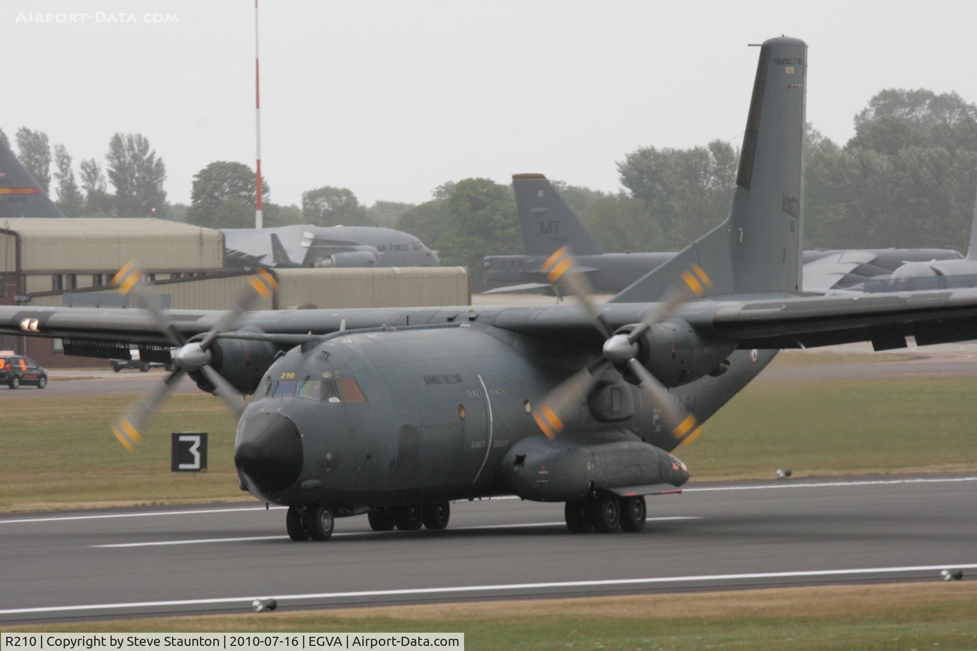 R210, Transall C-160R C/N 213, Taken at the Royal International Air Tattoo 2010