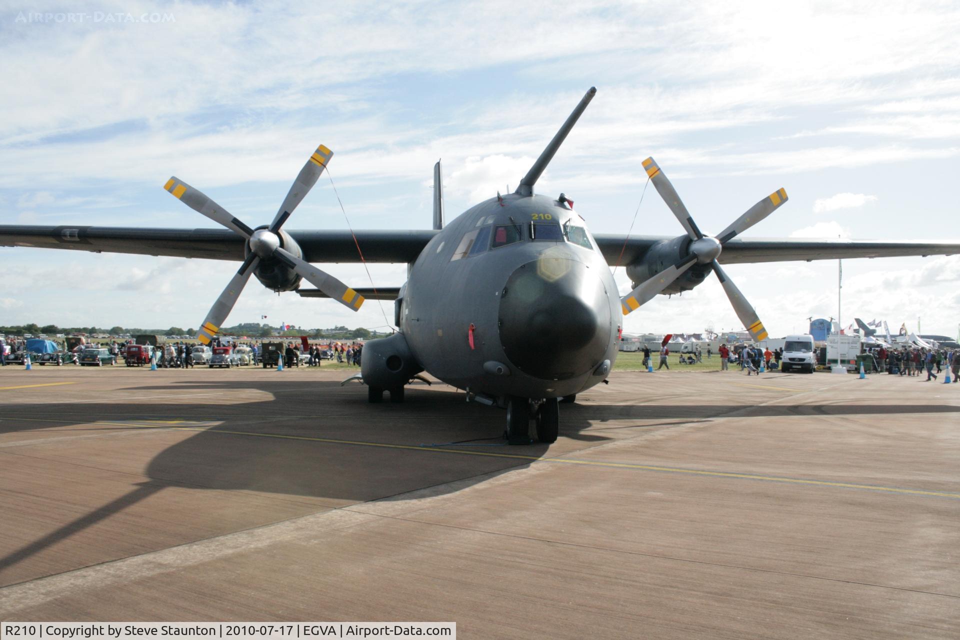 R210, Transall C-160R C/N 213, Taken at the Royal International Air Tattoo 2010