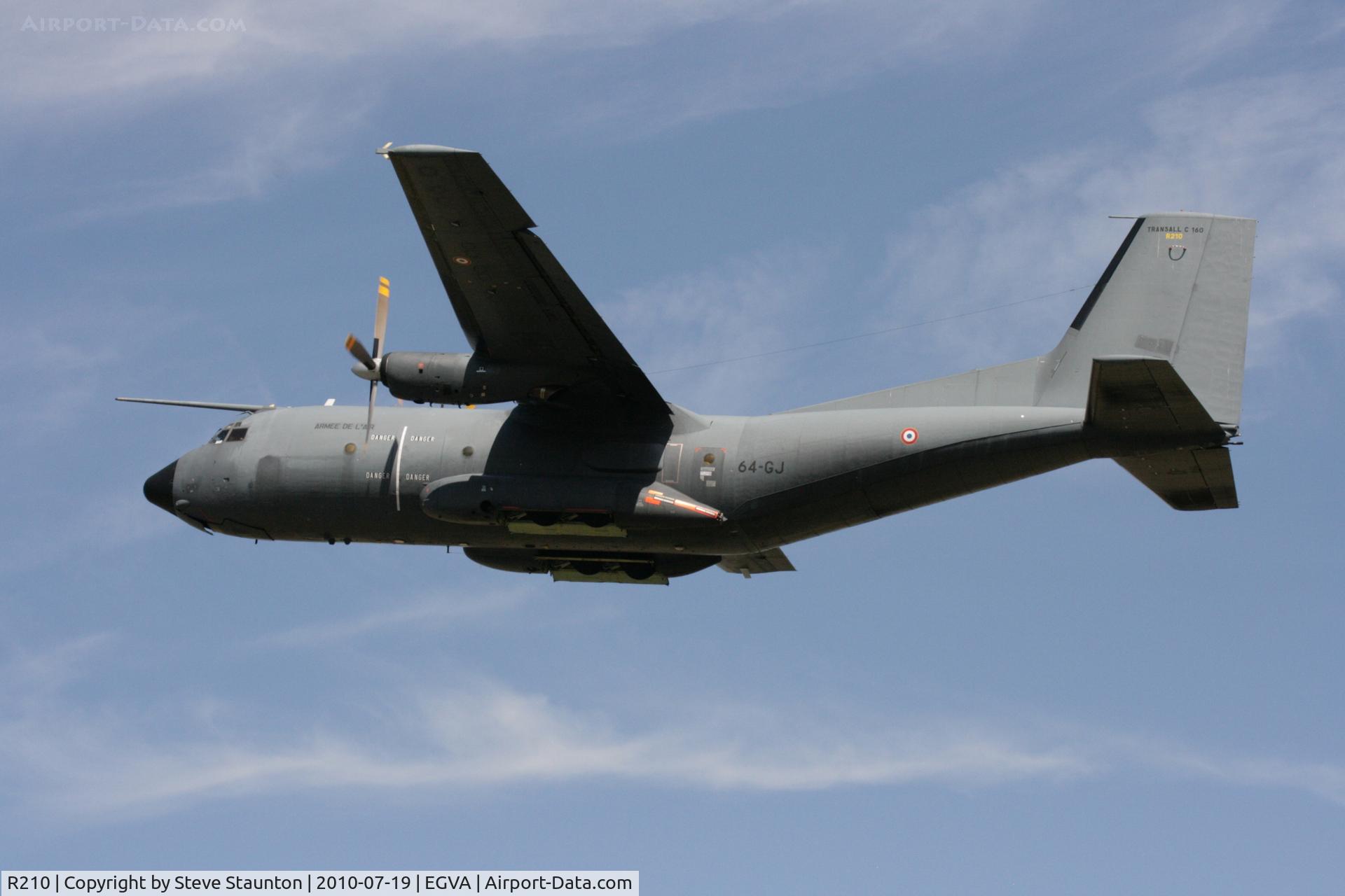 R210, Transall C-160R C/N 213, Taken at the Royal International Air Tattoo 2010