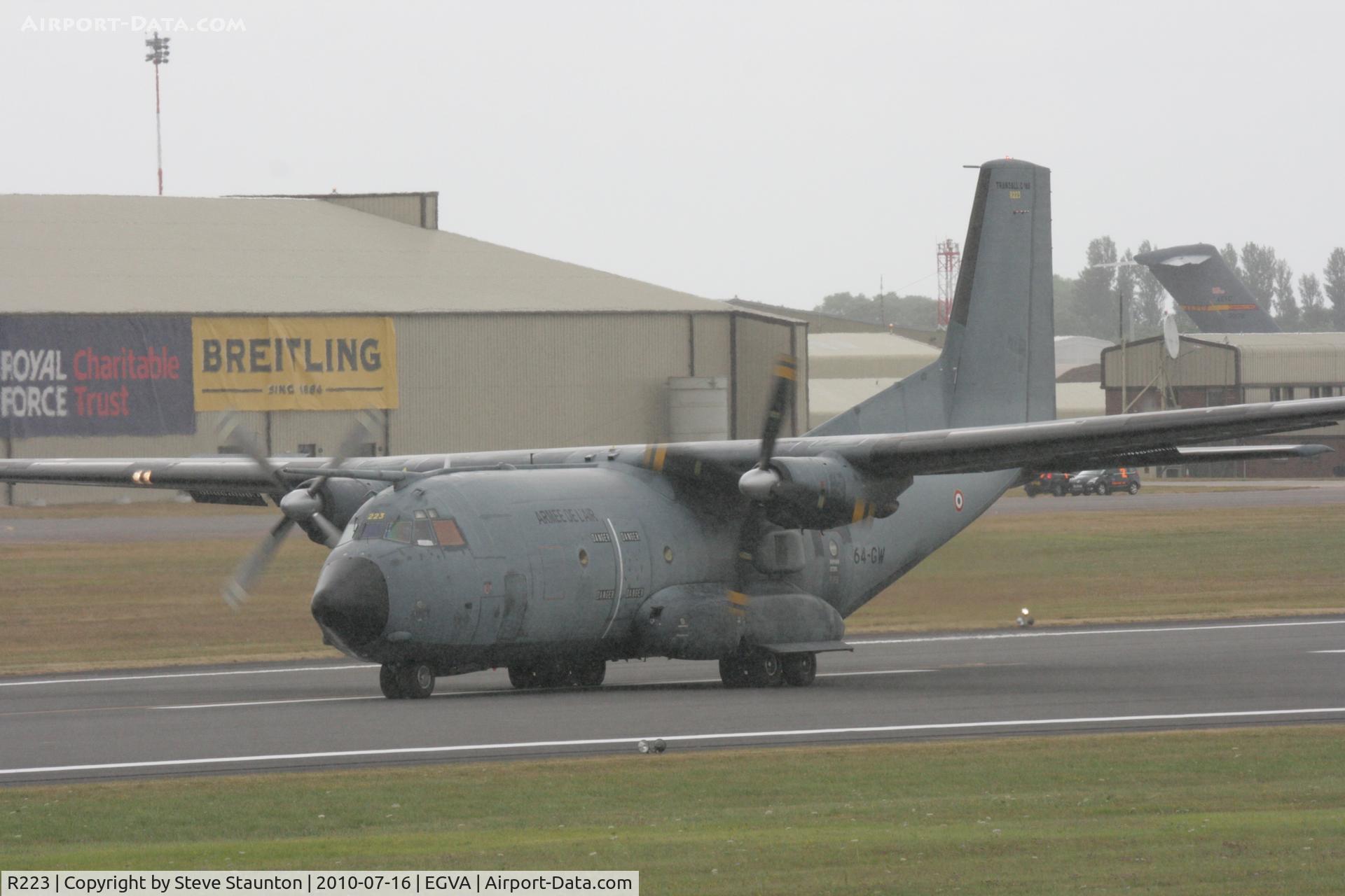 R223, Transall C-160R C/N 226, Taken at the Royal International Air Tattoo 2010