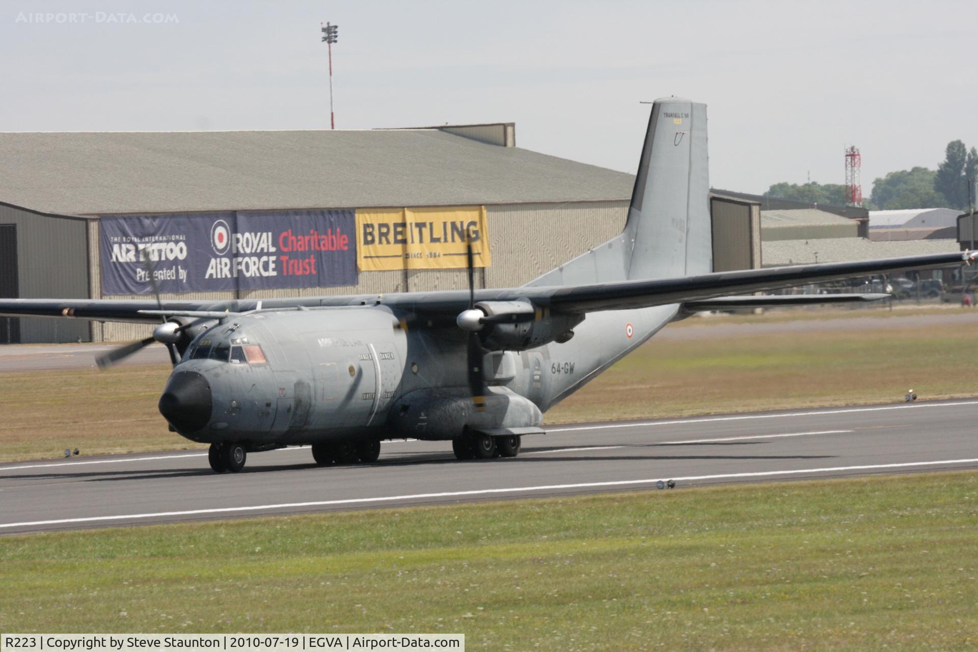 R223, Transall C-160R C/N 226, Taken at the Royal International Air Tattoo 2010