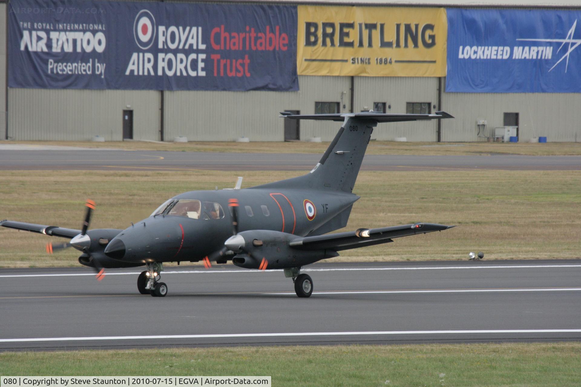 080, Embraer EMB-121AA Xingu C/N 121080, Taken at the Royal International Air Tattoo 2010