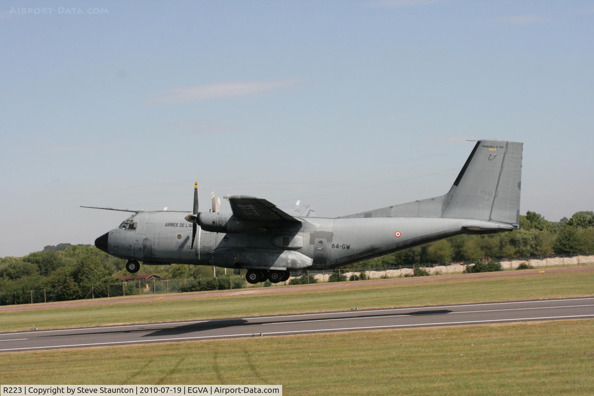 R223, Transall C-160R C/N 226, Taken at the Royal International Air Tattoo 2010
