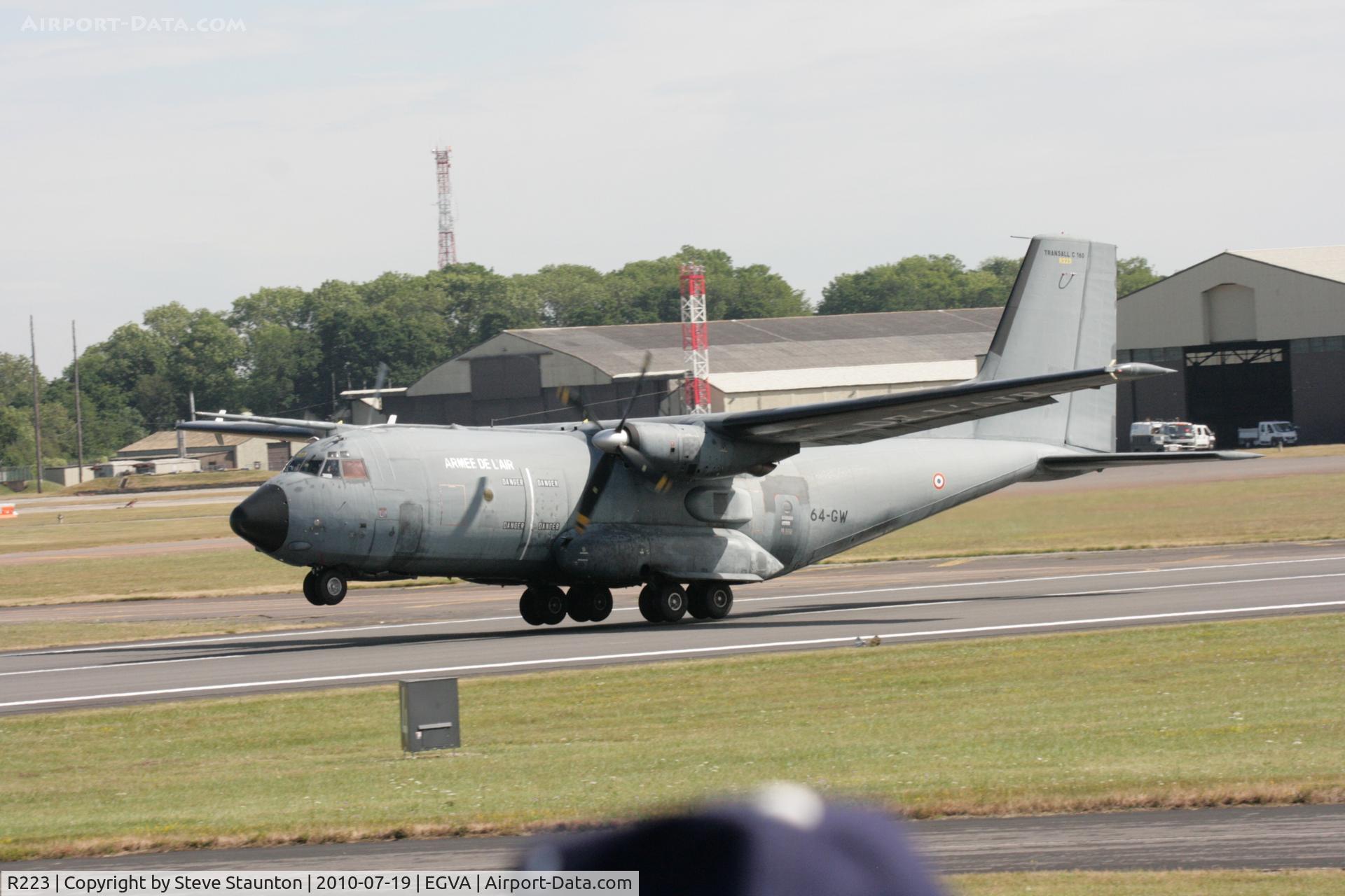 R223, Transall C-160R C/N 226, Taken at the Royal International Air Tattoo 2010