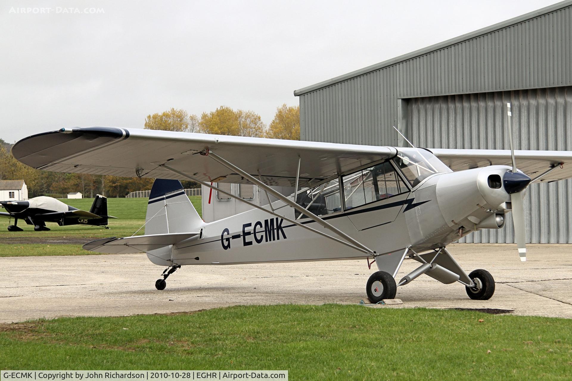 G-ECMK, 1982 Piper PA-18-150 Super Cub C/N 18-8209022, Outside Hangar 2
