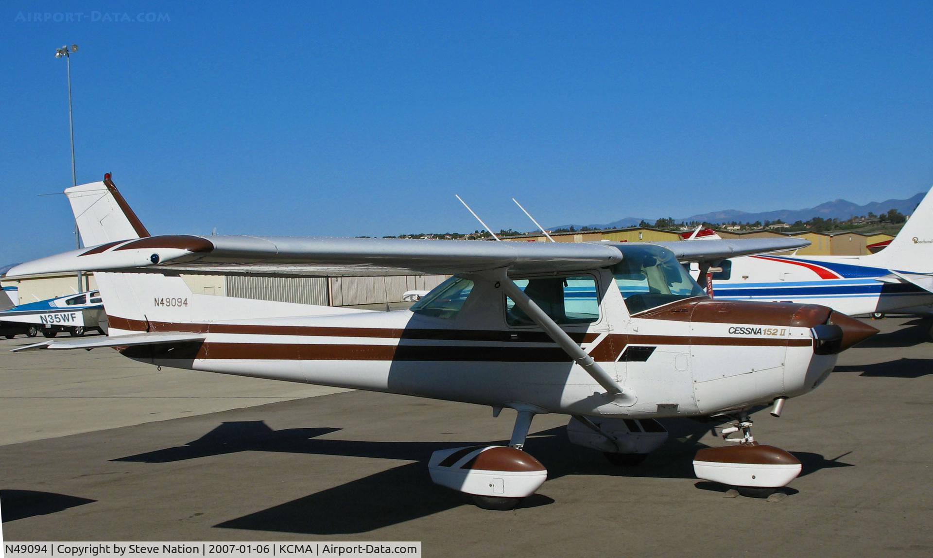 N49094, 1979 Cessna 152 C/N 15283416, 1979 Cessna 152 at Camarillo Airport (CA) home base on sunny, balmy January day