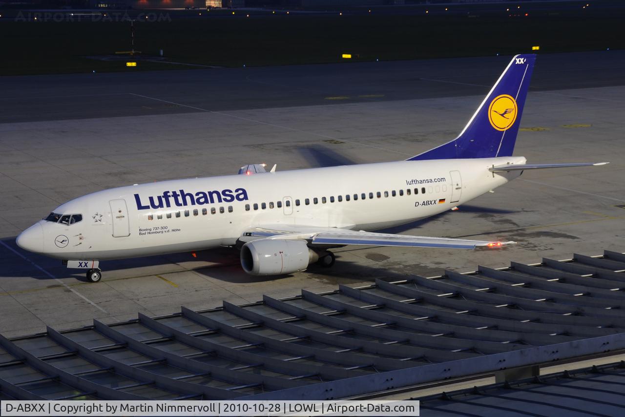 D-ABXX, 1989 Boeing 737-330 C/N 24562, Lufthansa