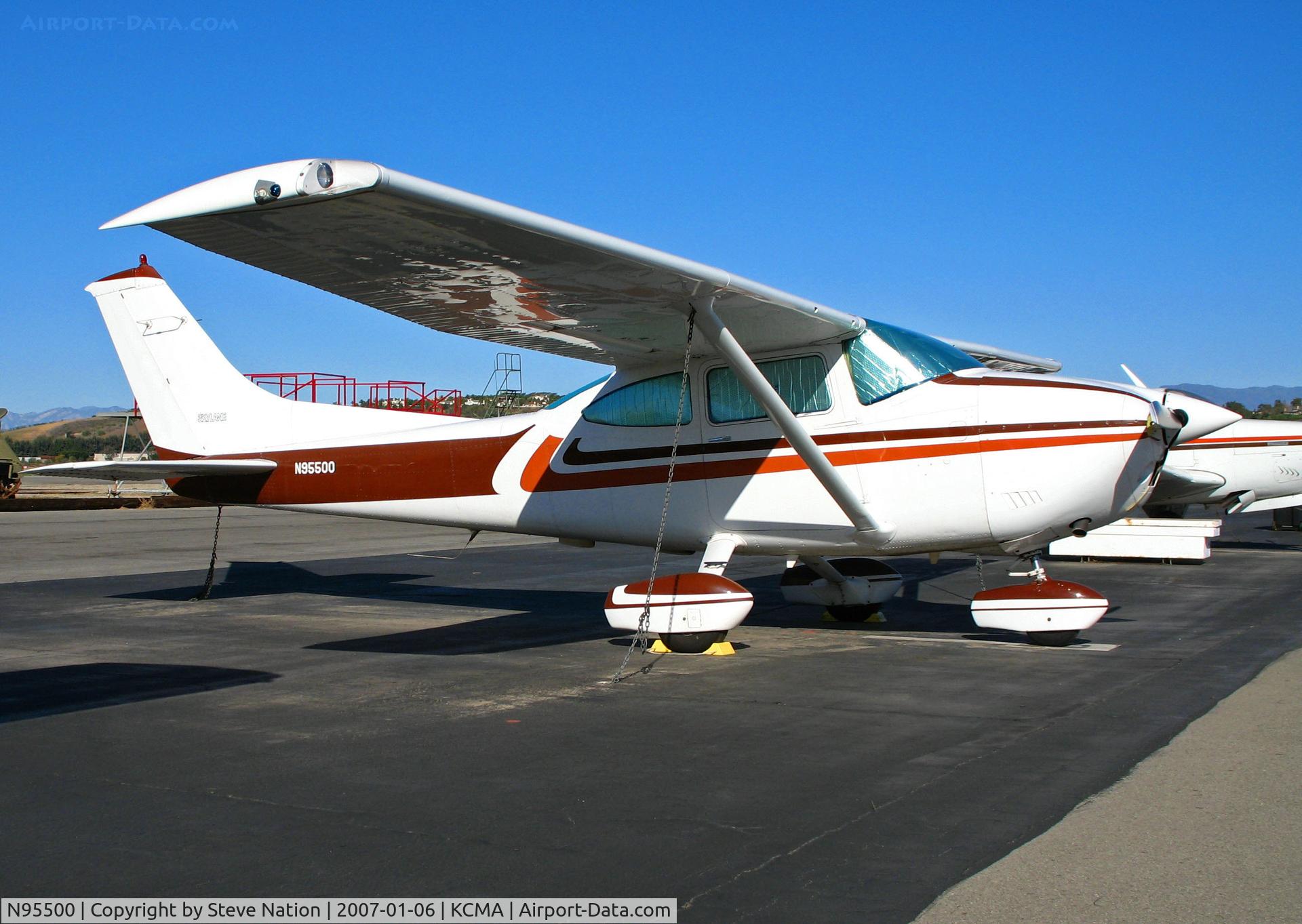 N95500, 1978 Cessna 182Q Skylane C/N 18266560, 1978 Cessna 182Q at Camarillo Airport (CA) home base on sunny, balmy January day