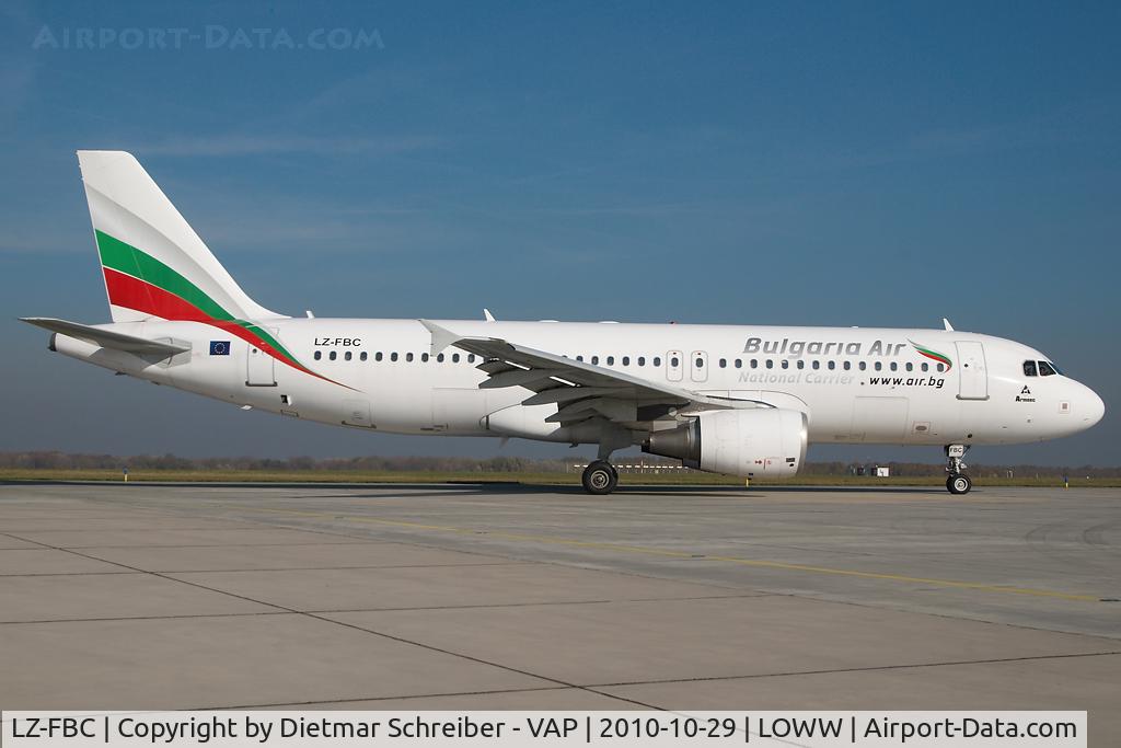 LZ-FBC, 2005 Airbus A320-214 C/N 2540, Bulgaria Air Airbus 320