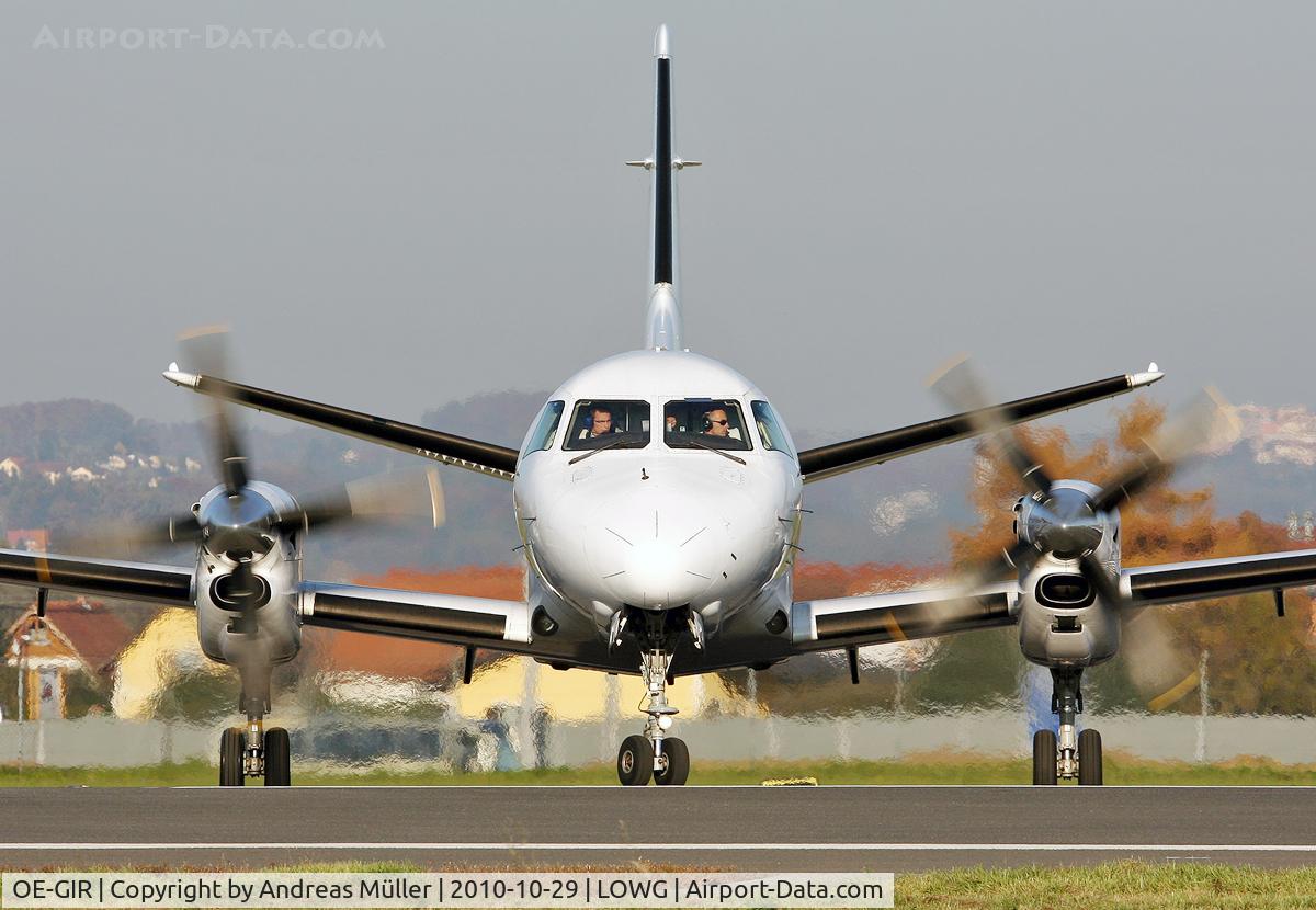 OE-GIR, 1988 Saab SF340A C/N 340A-134, Line-up for takeoff to ZRH.