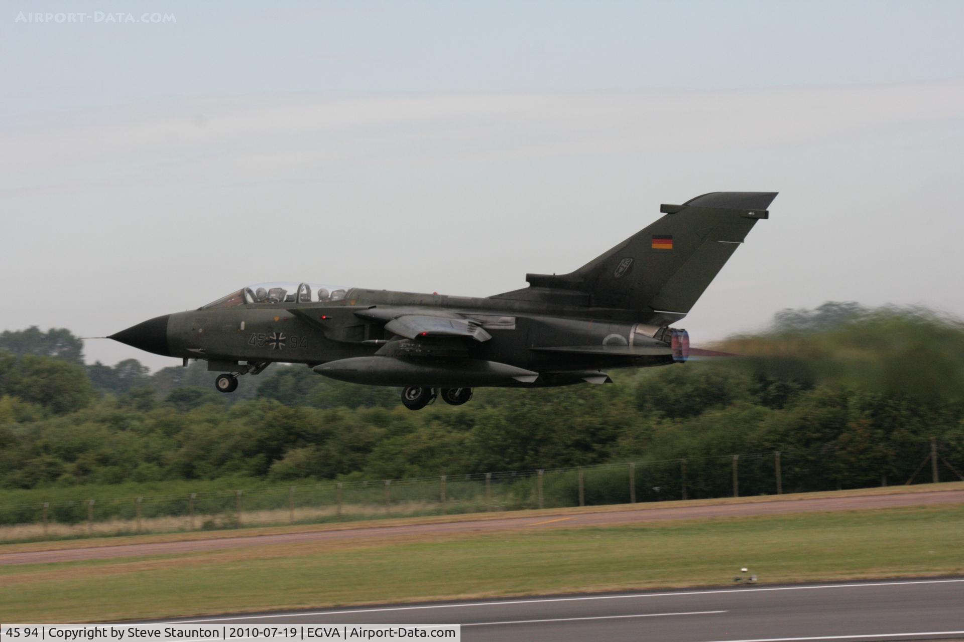45 94, Panavia Tornado IDS C/N 729/GS235/4294, Taken at the Royal International Air Tattoo 2010