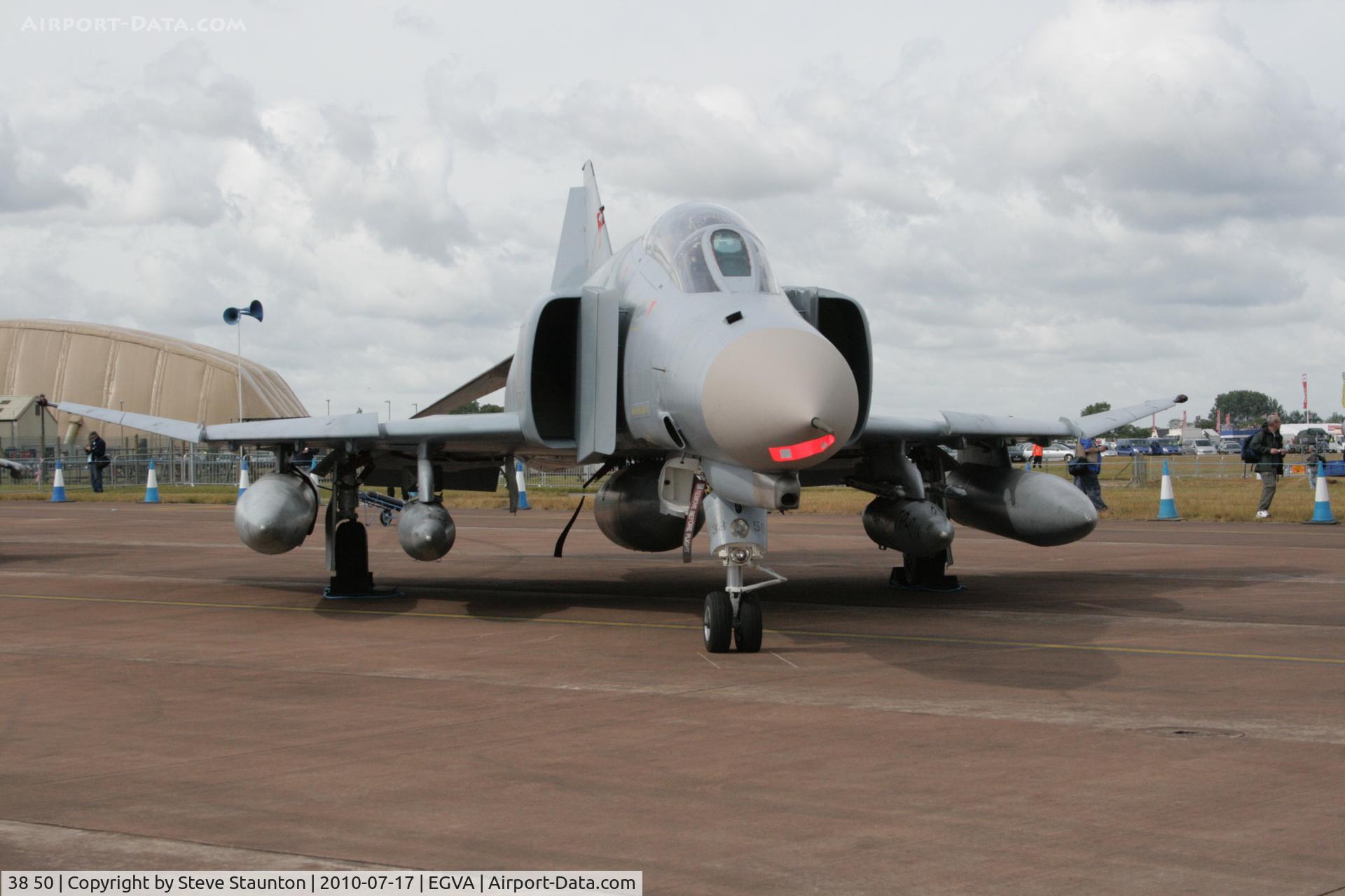 38 50, 1972 McDonnell Douglas F-4F Phantom II C/N 4752, Taken at the Royal International Air Tattoo 2010