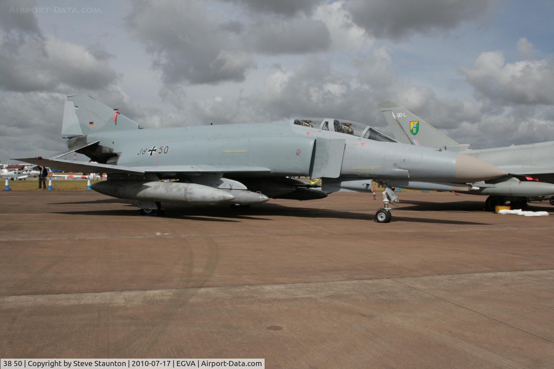 38 50, 1972 McDonnell Douglas F-4F Phantom II C/N 4752, Taken at the Royal International Air Tattoo 2010