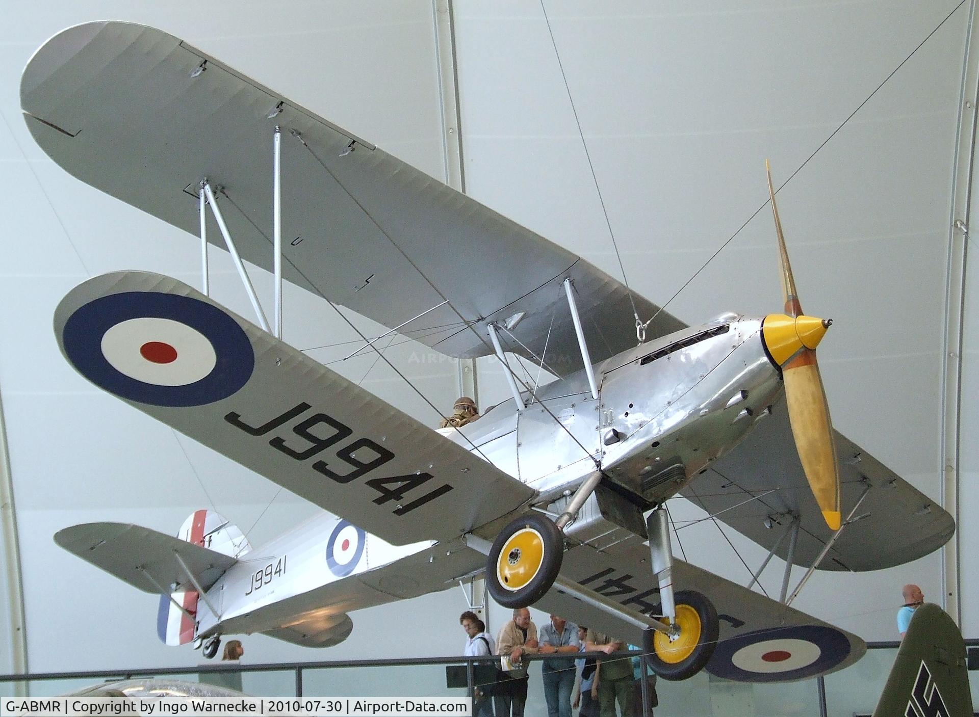 G-ABMR, 1931 Hawker Hart C/N HH1, Hawker Hart II at the RAF Museum, Hendon