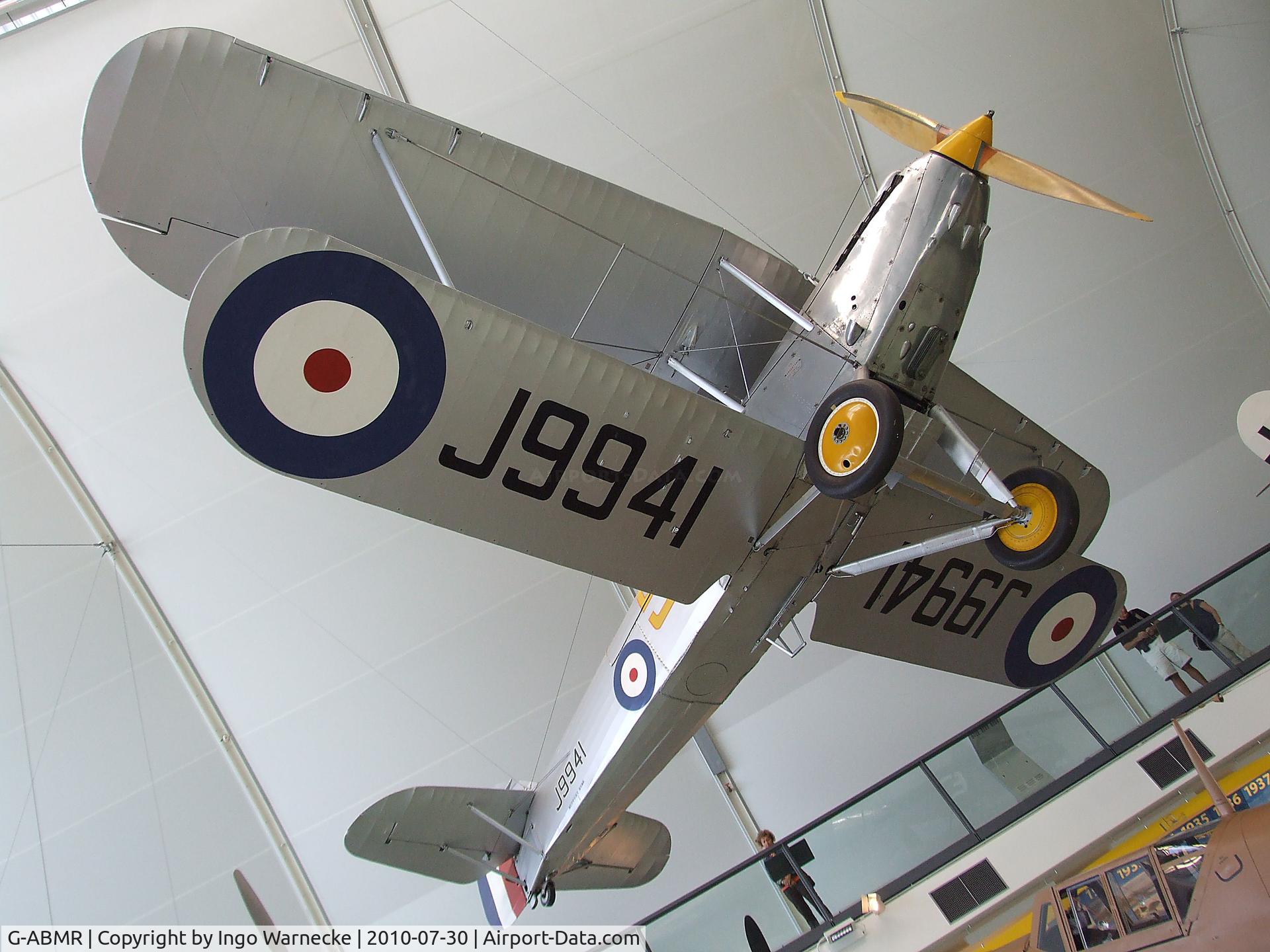 G-ABMR, 1931 Hawker Hart C/N HH1, Hawker Hart II at the RAF Museum, Hendon