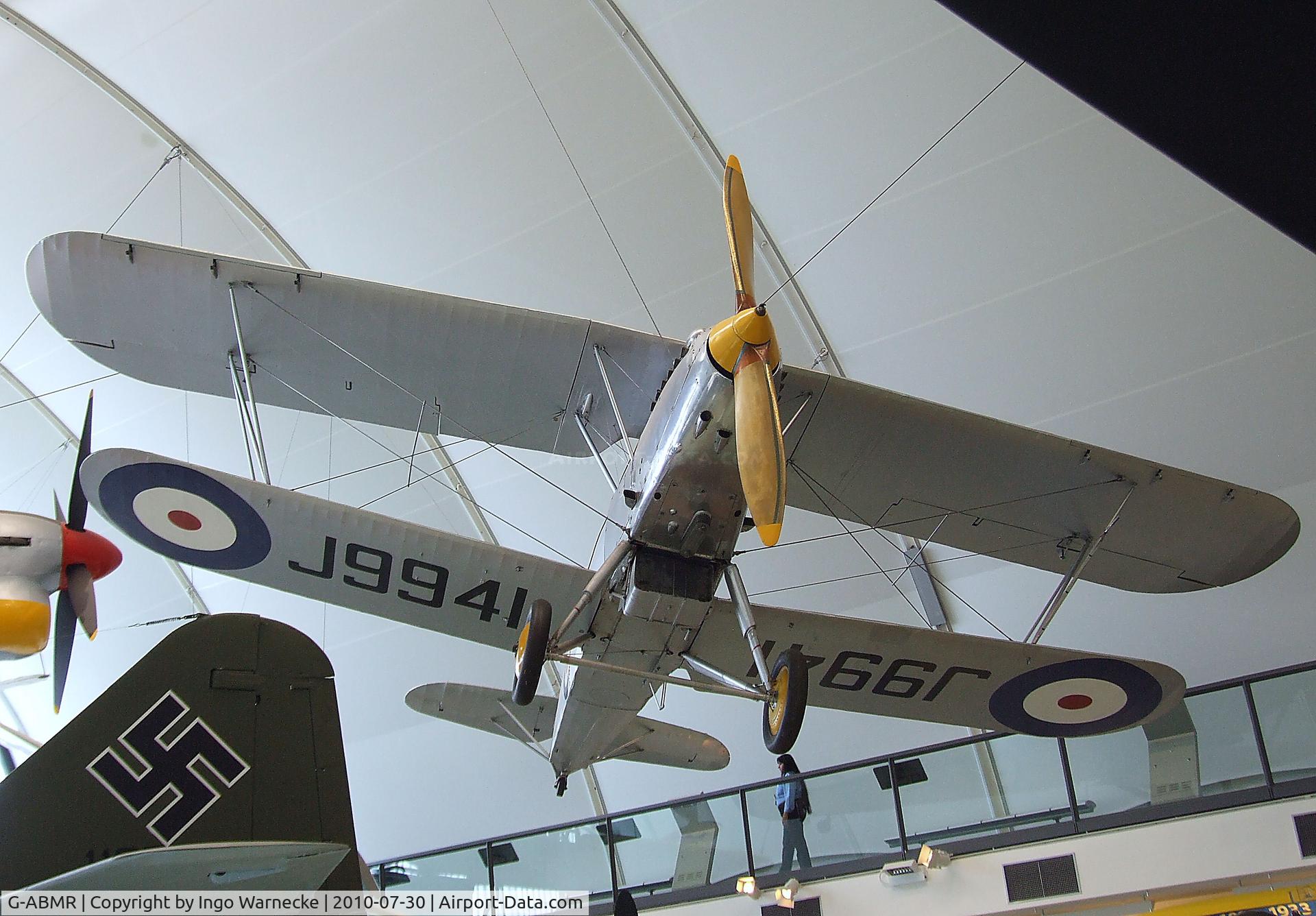 G-ABMR, 1931 Hawker Hart C/N HH1, Hawker Hart II at the RAF Museum, Hendon