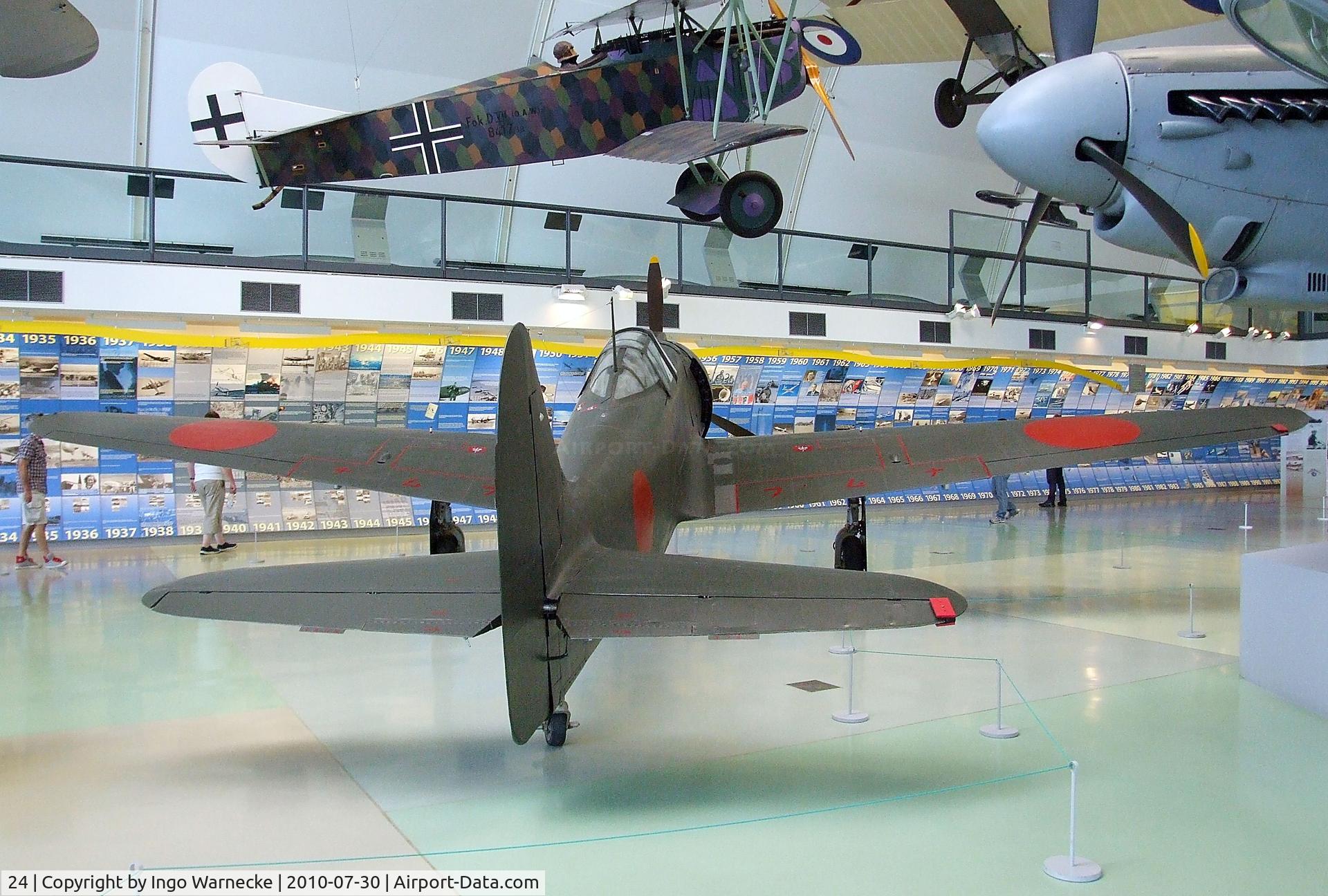 24, 1944 Kawasaki Ki 100-1B C/N 16336, Kawasaki Ki-100-1b  at the RAF Museum, Hendon