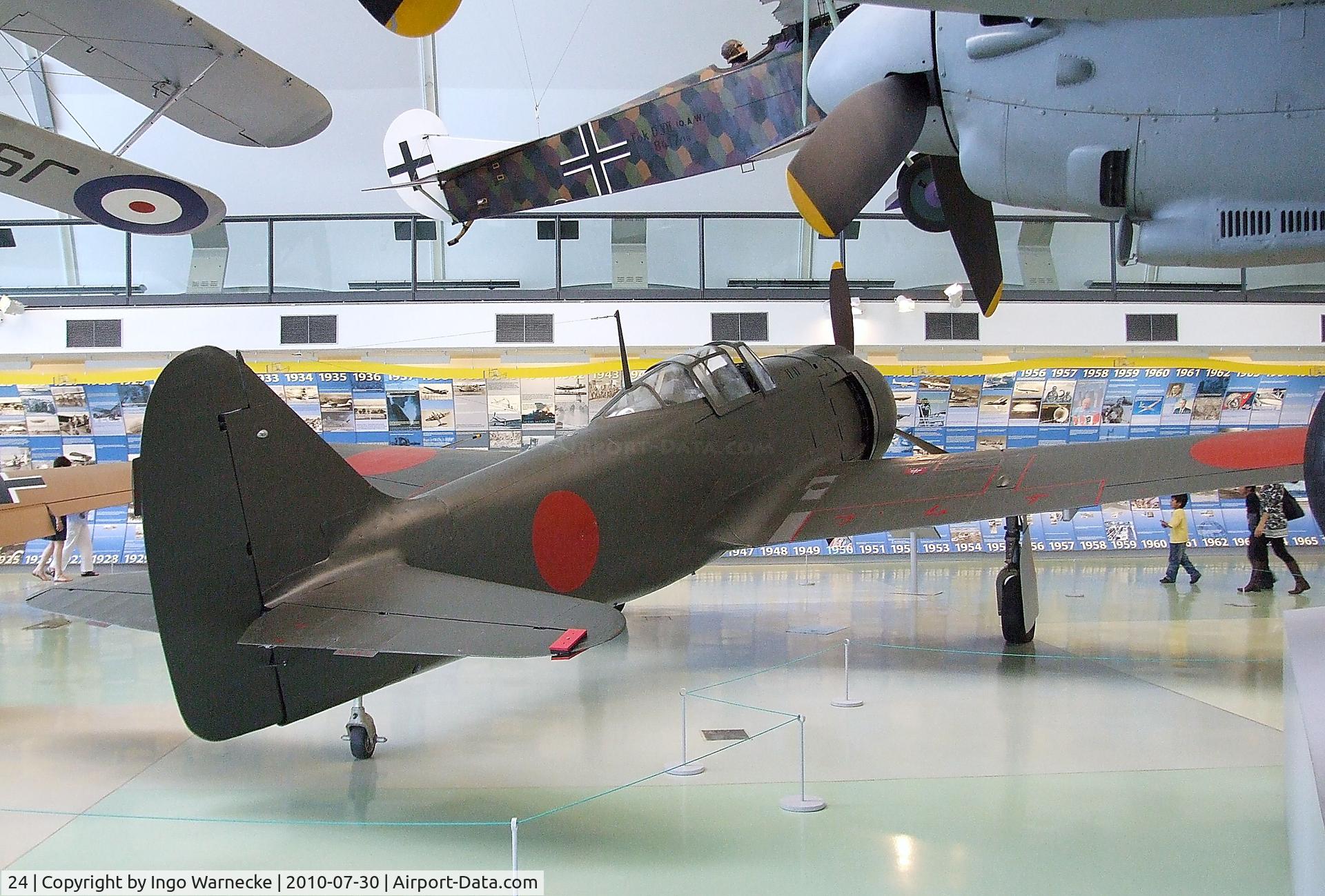 24, 1944 Kawasaki Ki 100-1B C/N 16336, Kawasaki Ki-100-1b  at the RAF Museum, Hendon