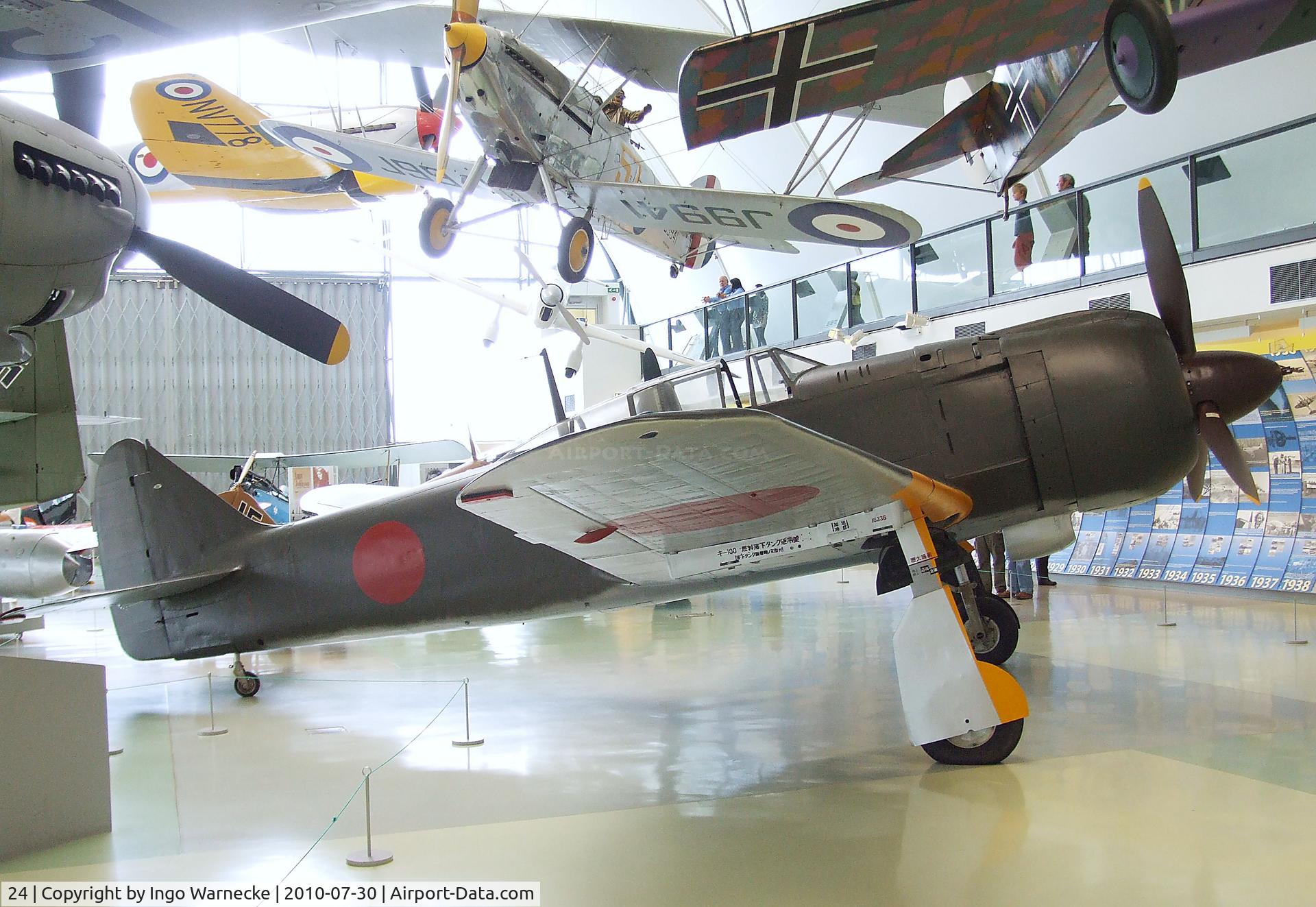 24, 1944 Kawasaki Ki 100-1B C/N 16336, Kawasaki Ki-100-1b  at the RAF Museum, Hendon