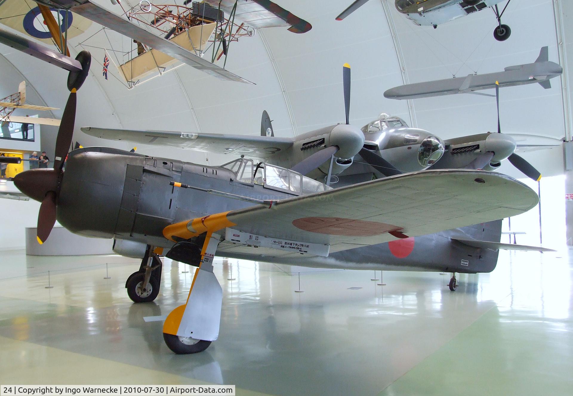 24, 1944 Kawasaki Ki 100-1B C/N 16336, Kawasaki Ki-100-1b  at the RAF Museum, Hendon